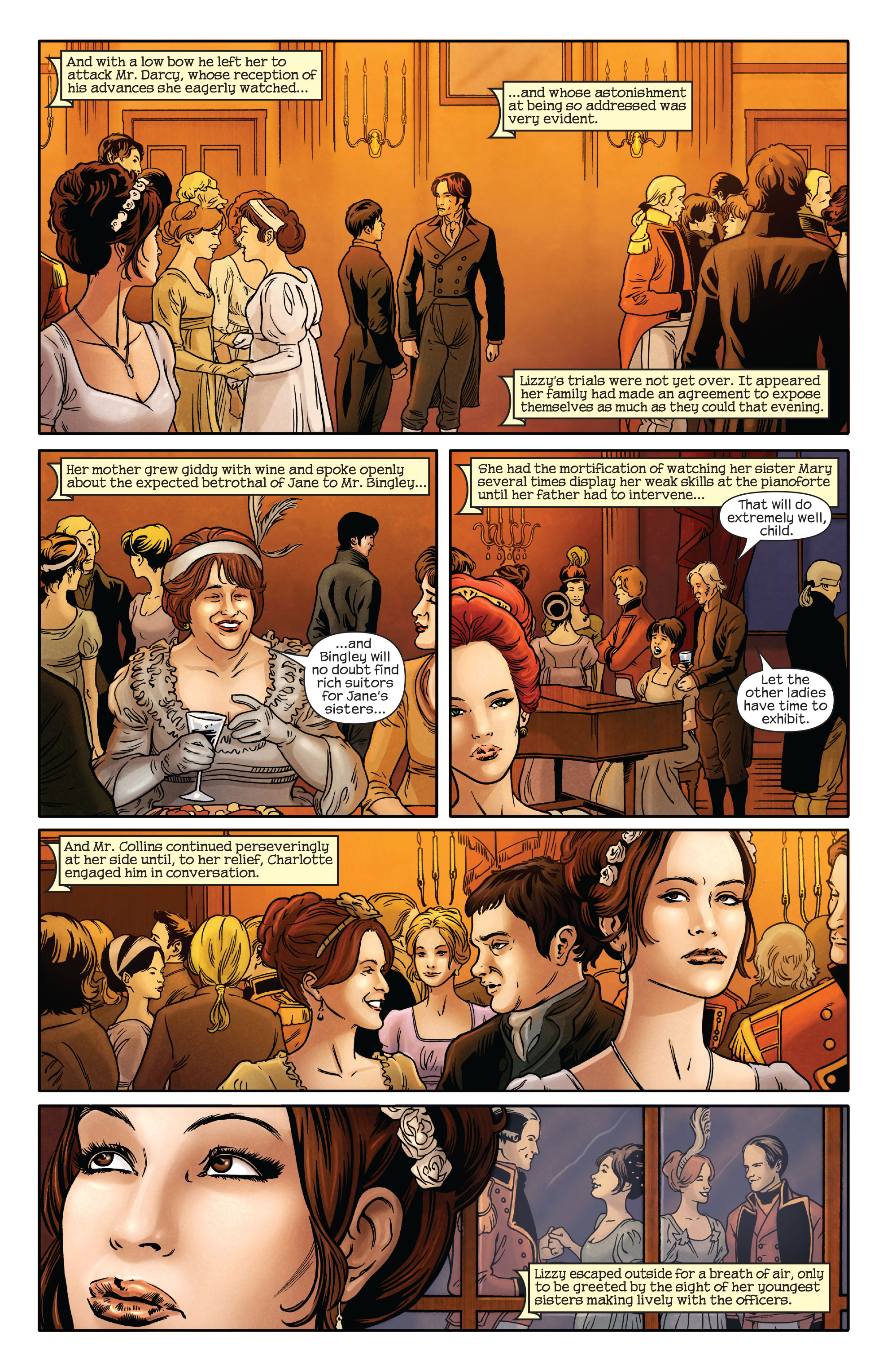 Read online Pride & Prejudice (2009) comic -  Issue #2 - 15