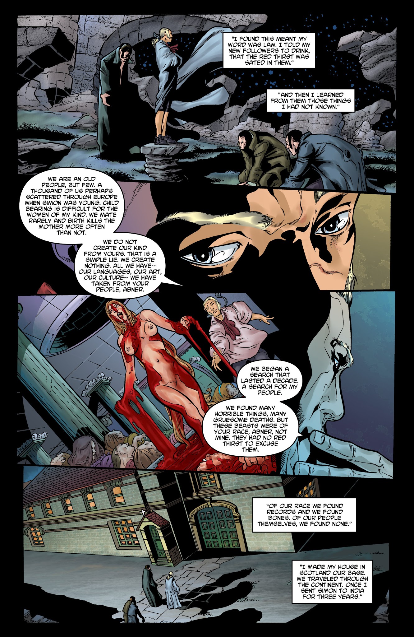 Read online George R.R. Martin's Fevre Dream comic -  Issue #5 - 16