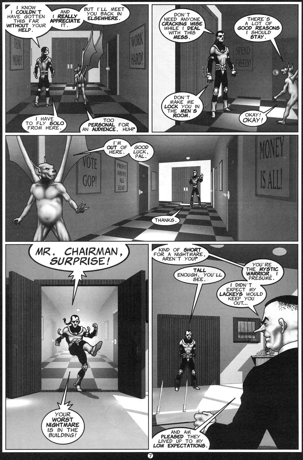 Read online Wyrd the Reluctant Warrior comic -  Issue #6 - 8