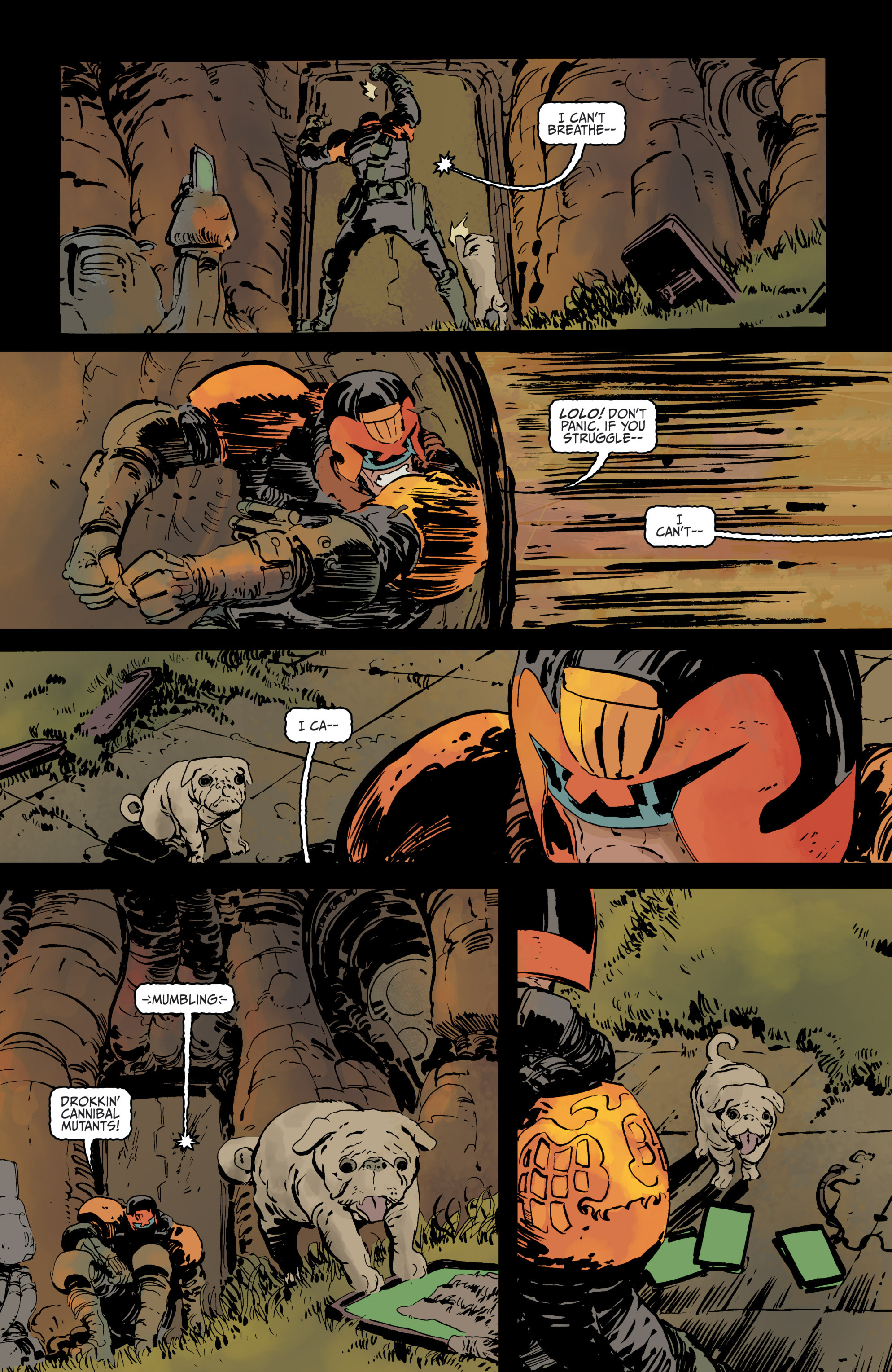 Read online Judge Dredd (2015) comic -  Issue #4 - 21