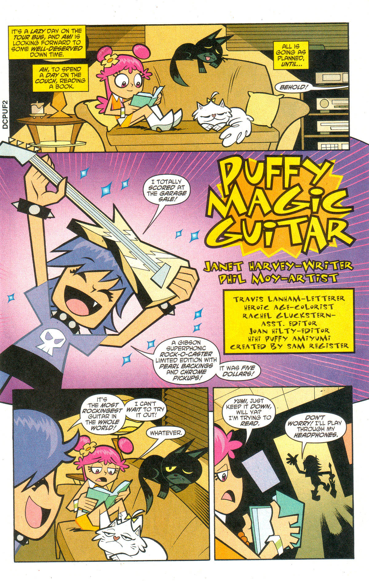 Read online Hi Hi Puffy Amiyumi comic -  Issue #1 - 2