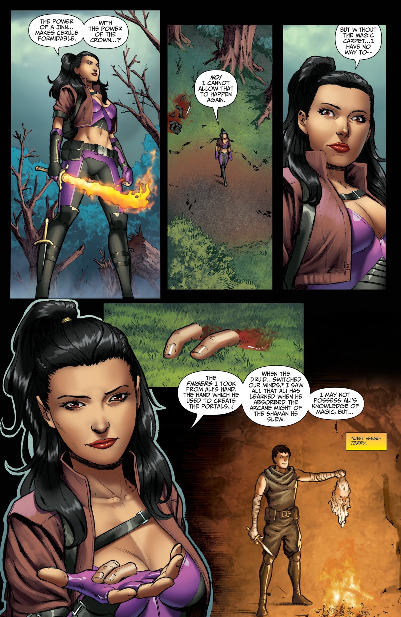 Read online Jasmine: Crown of Kings comic -  Issue #4 - 11