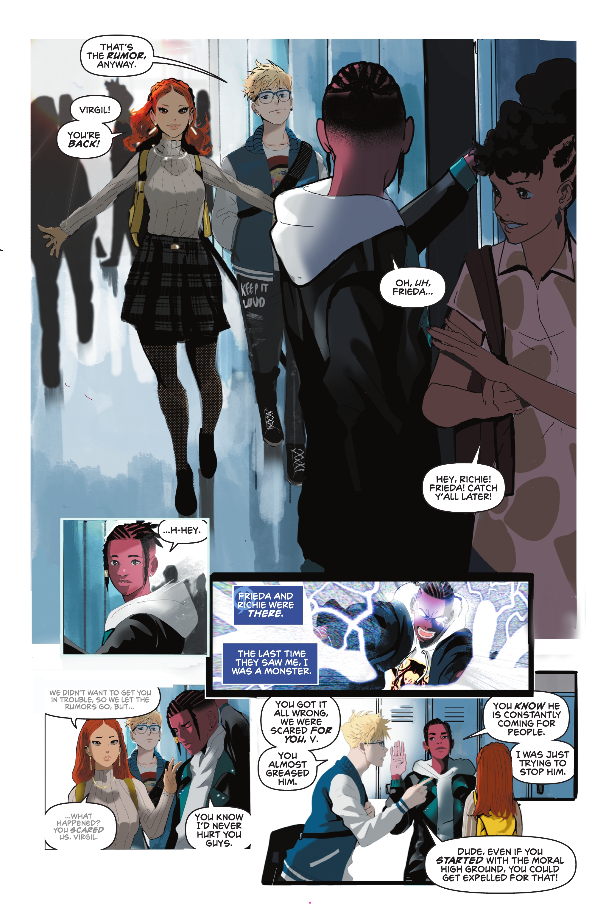 Read online Static: Season One comic -  Issue #1 - 10