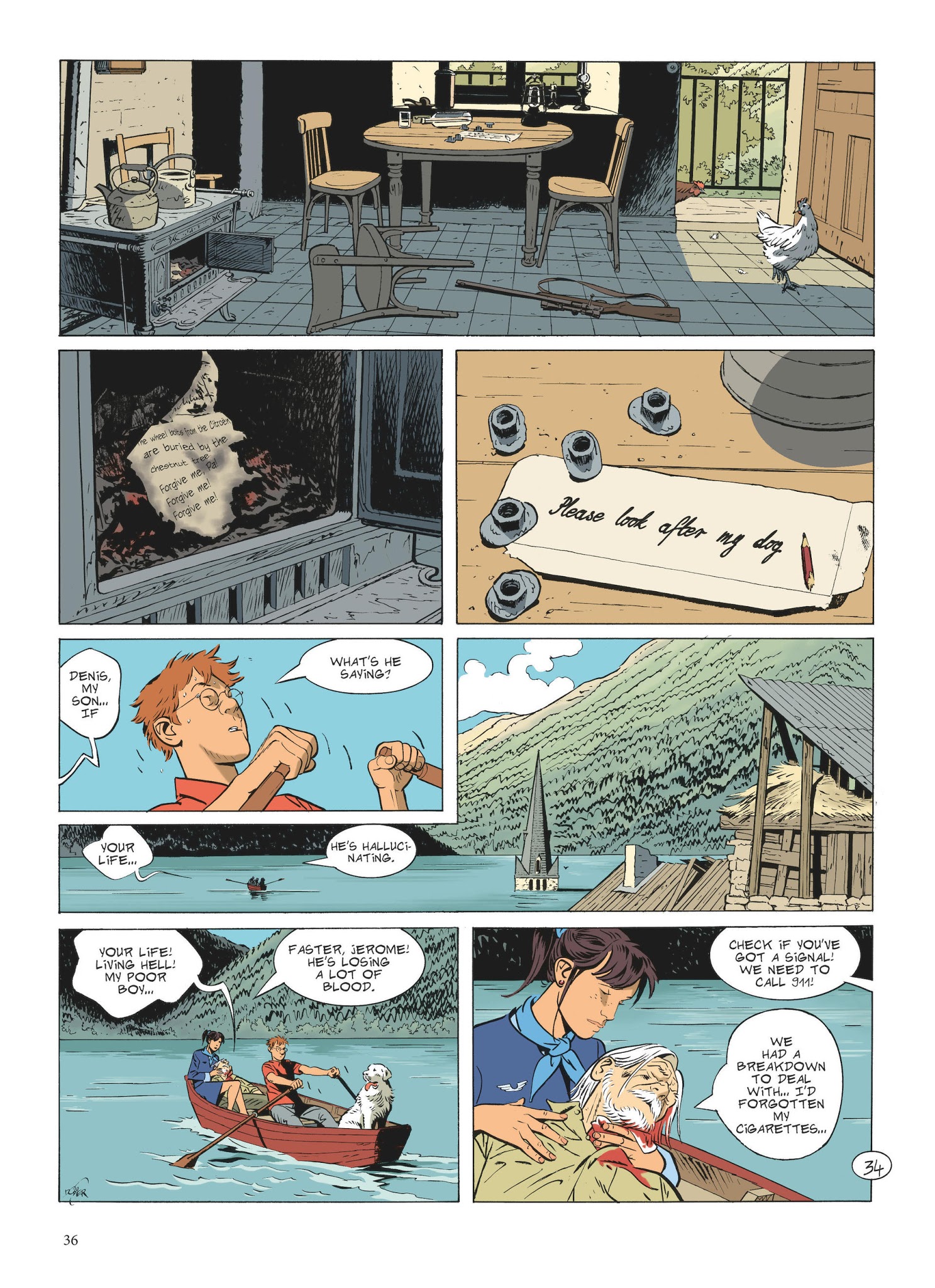 Read online Jerome K. Jerome Bloche comic -  Issue #2 - 36