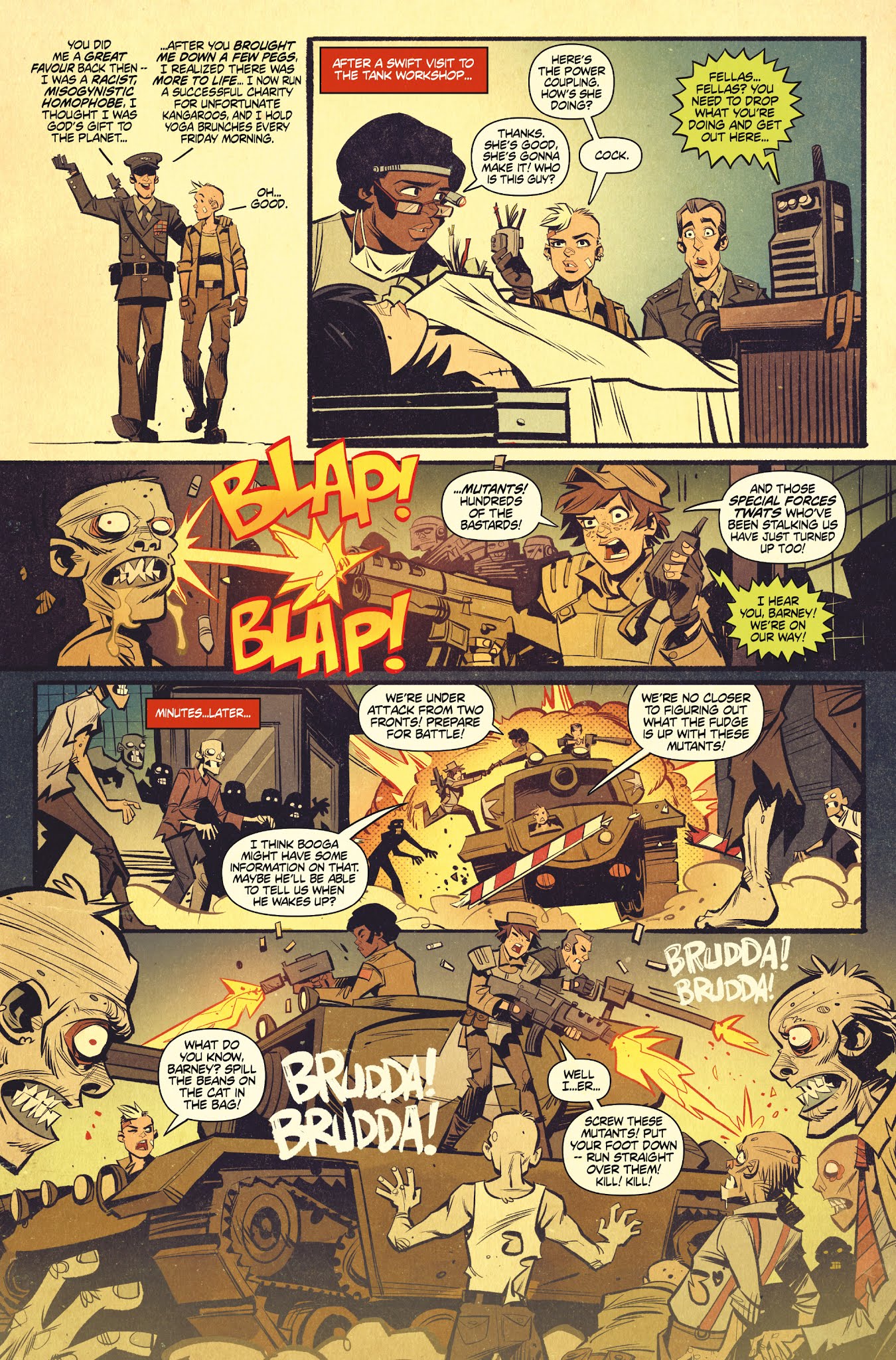 Read online Tank Girl: All Stars comic -  Issue #2 - 11