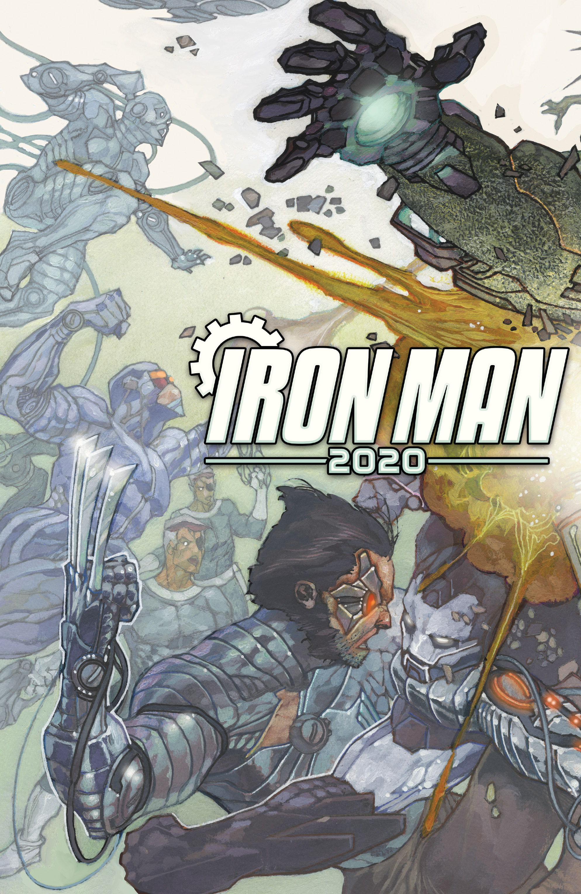 Read online Iron Man 2020 (2020) comic -  Issue # _Director's Cut - 27
