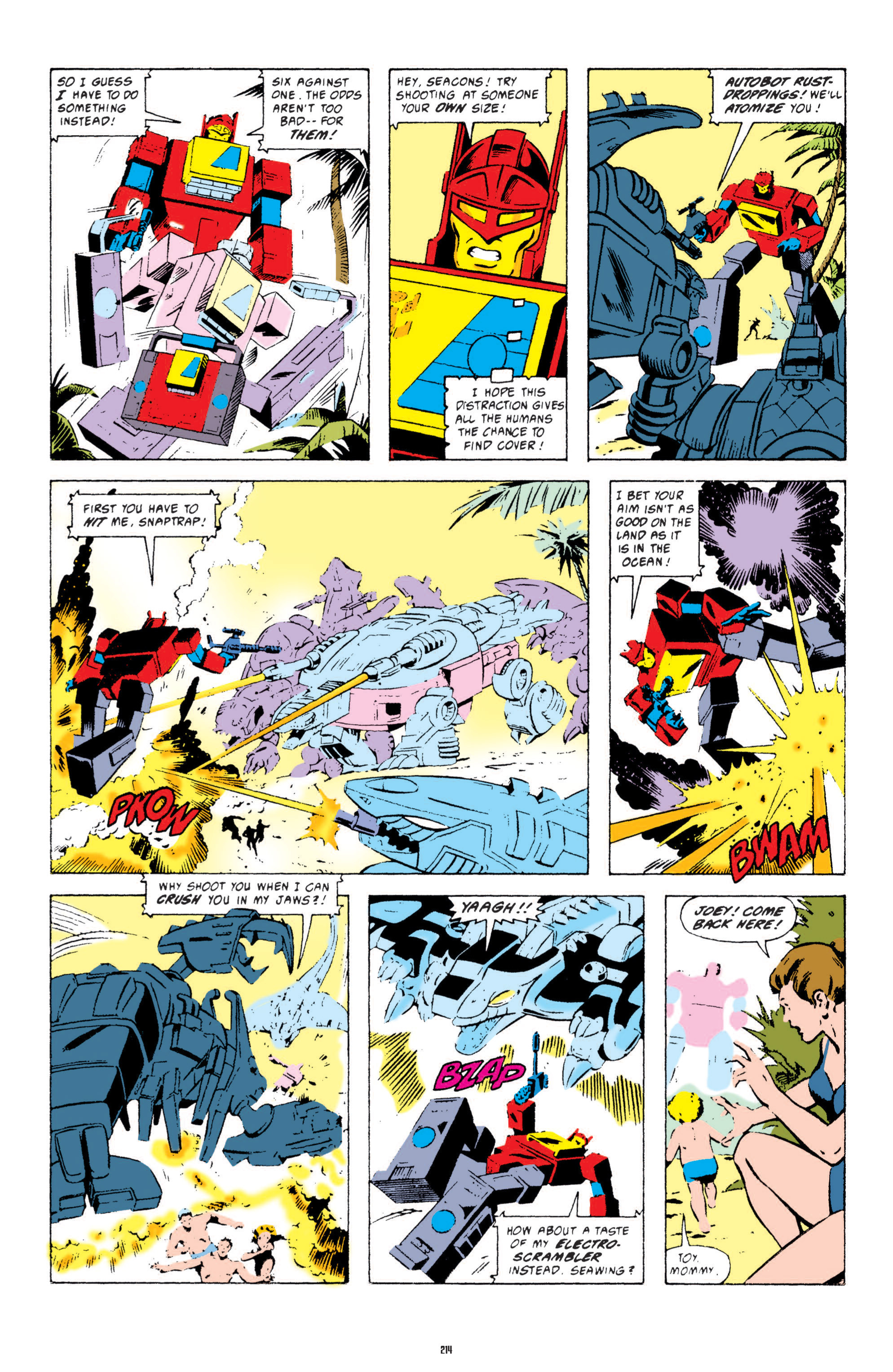 Read online The Transformers Classics comic -  Issue # TPB 4 - 215