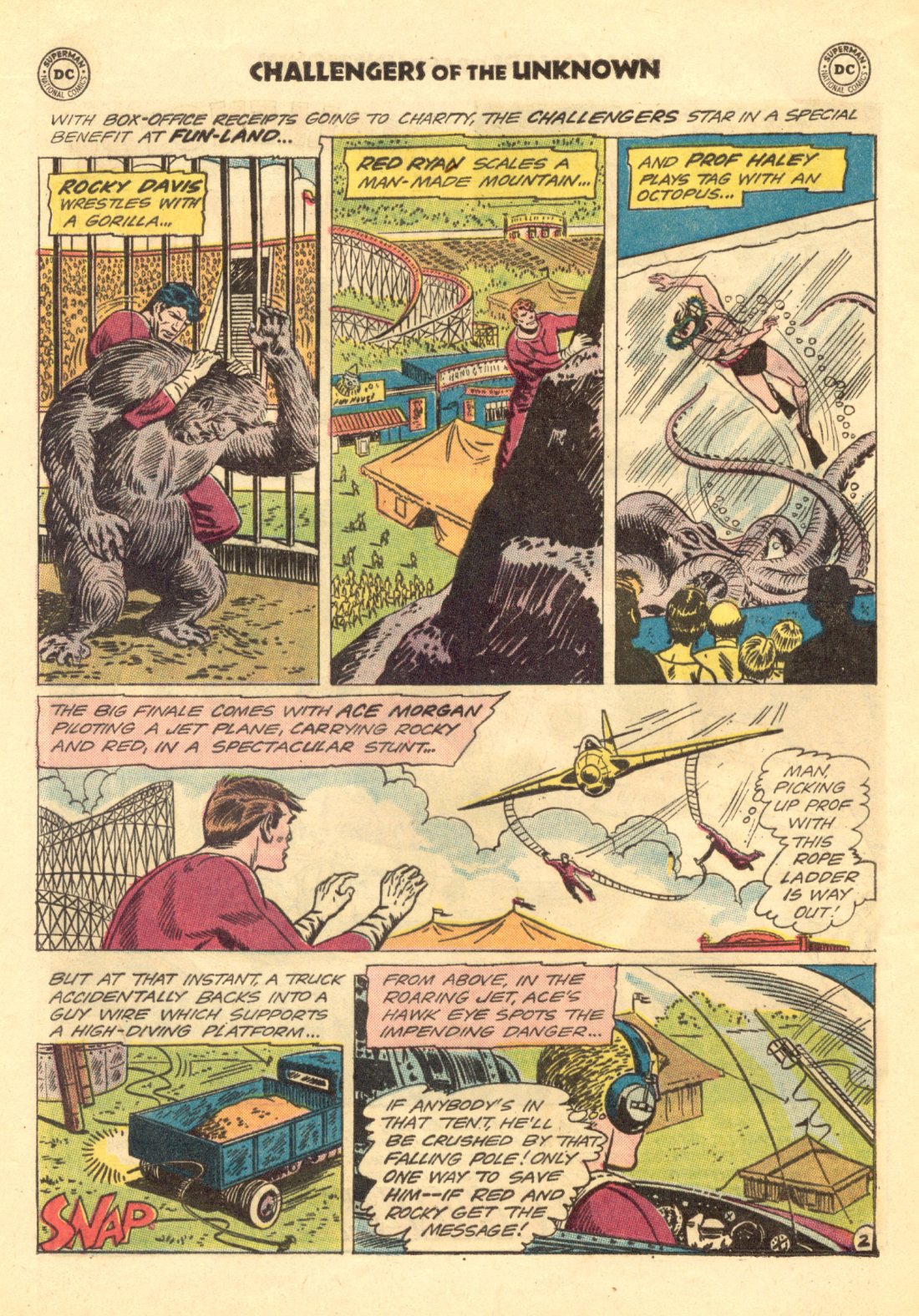 Challengers of the Unknown (1958) Issue #35 #35 - English 20