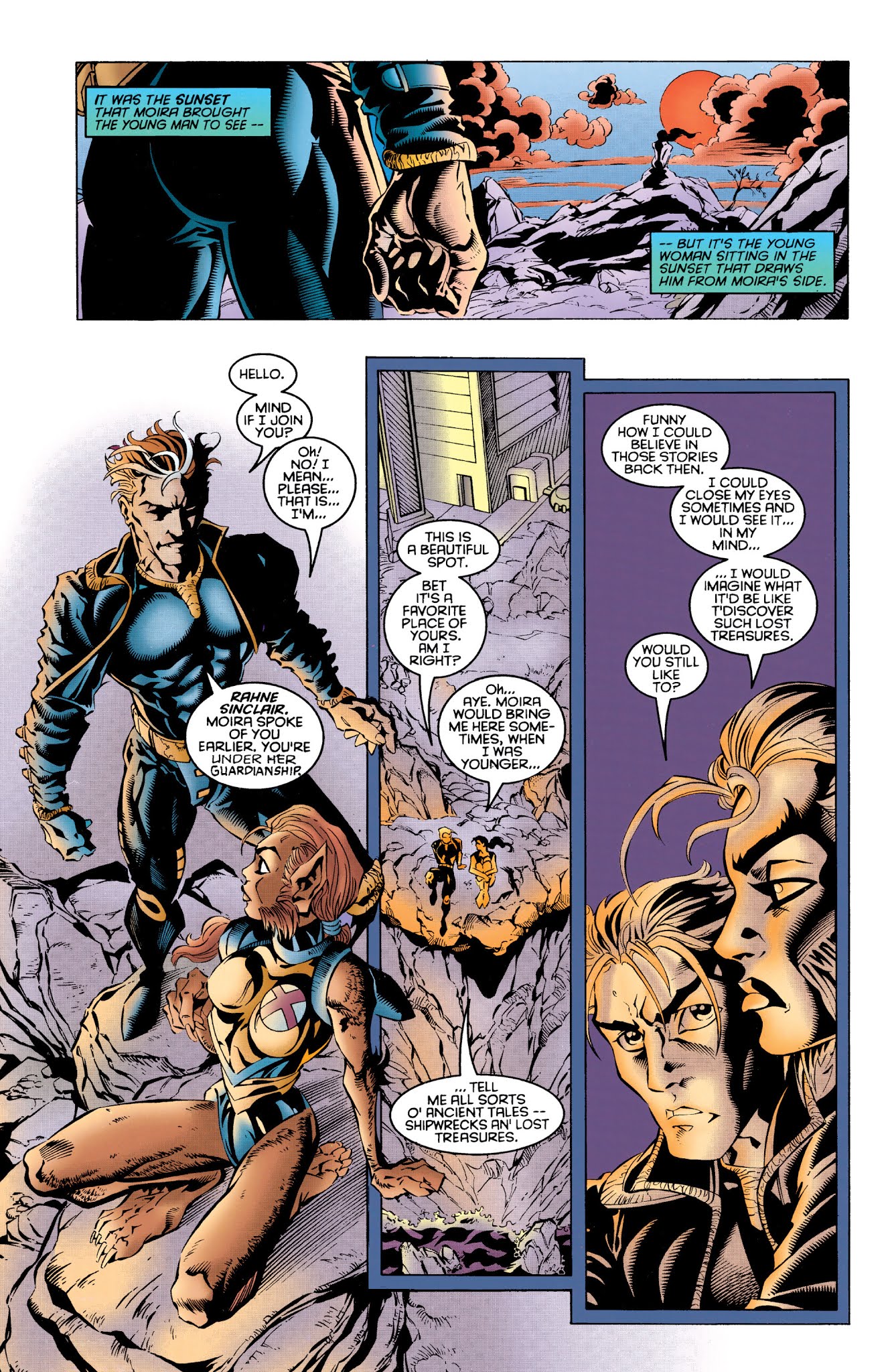 Read online Excalibur Visionaries: Warren Ellis comic -  Issue # TPB 2 (Part 1) - 100