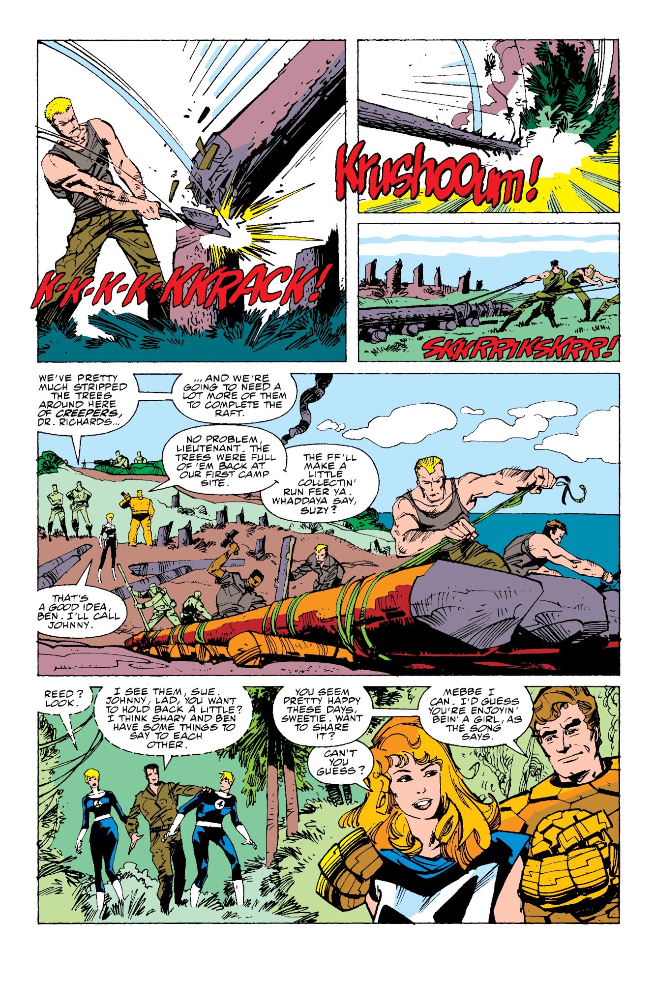 Read online Fantastic Four Visionaries: Walter Simonson comic -  Issue # TPB 2 (Part 2) - 1