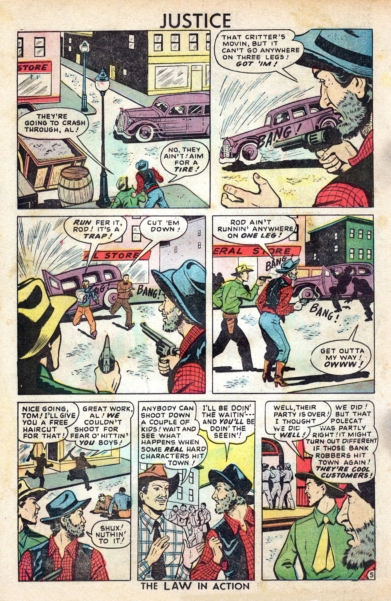 Read online Justice Comics (1948) comic -  Issue #7 - 18