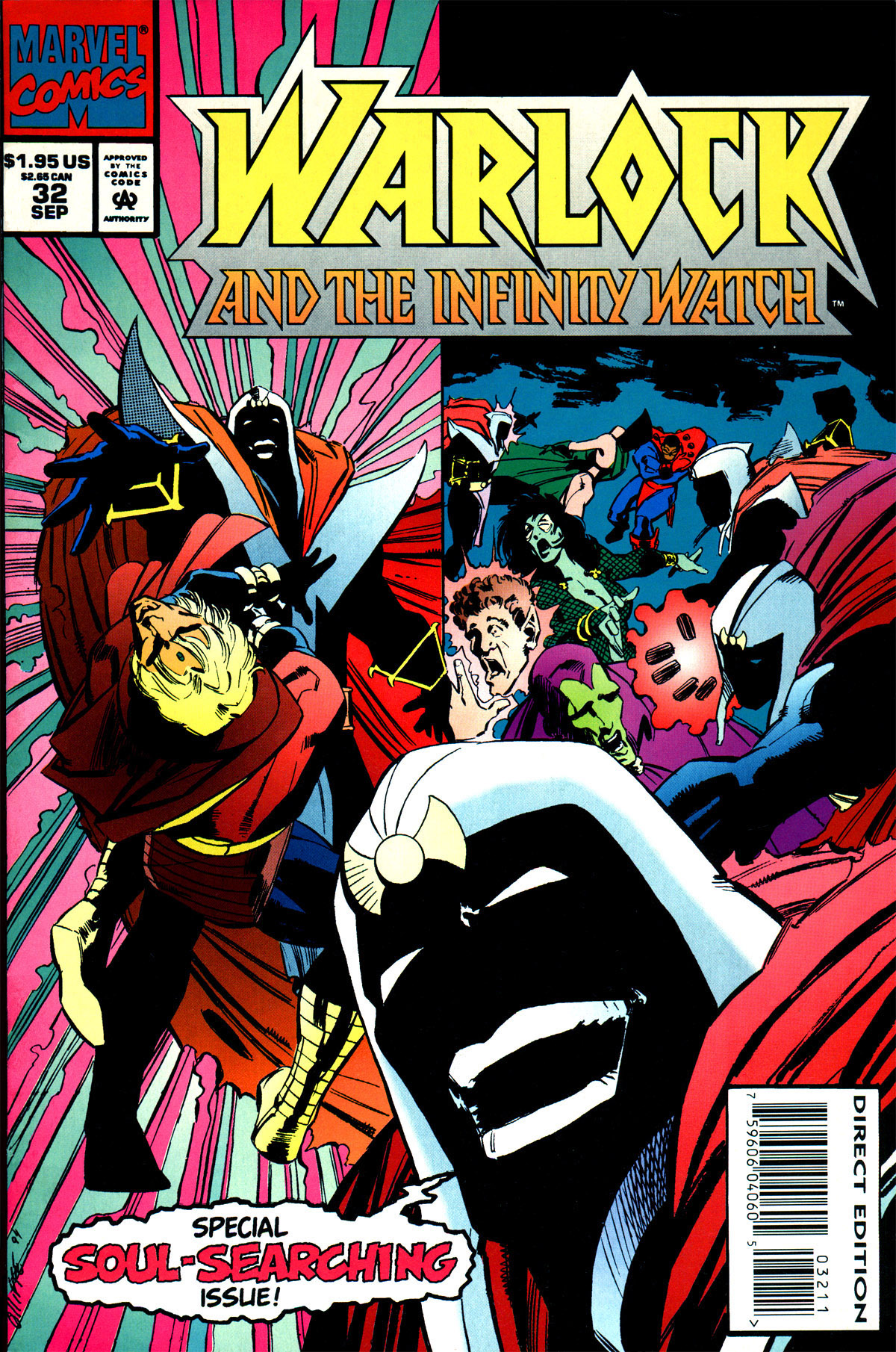 Read online Warlock and the Infinity Watch comic -  Issue #32 - 1