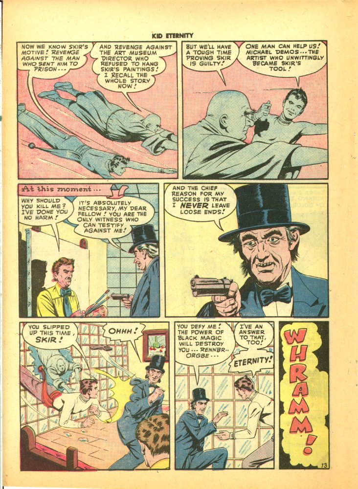 Read online Kid Eternity (1946) comic -  Issue #9 - 48