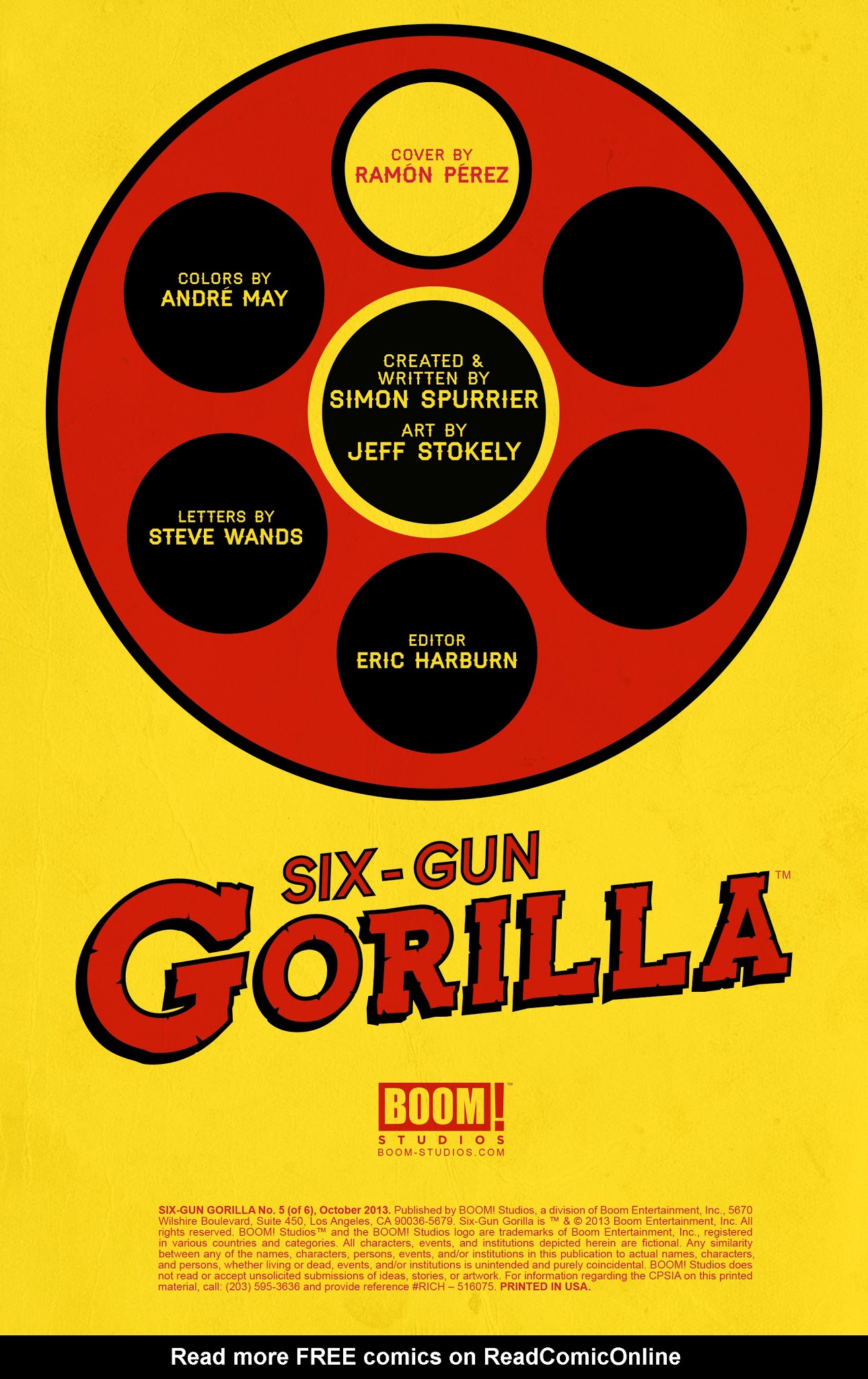 Read online Six-Gun Gorilla comic -  Issue #5 - 2