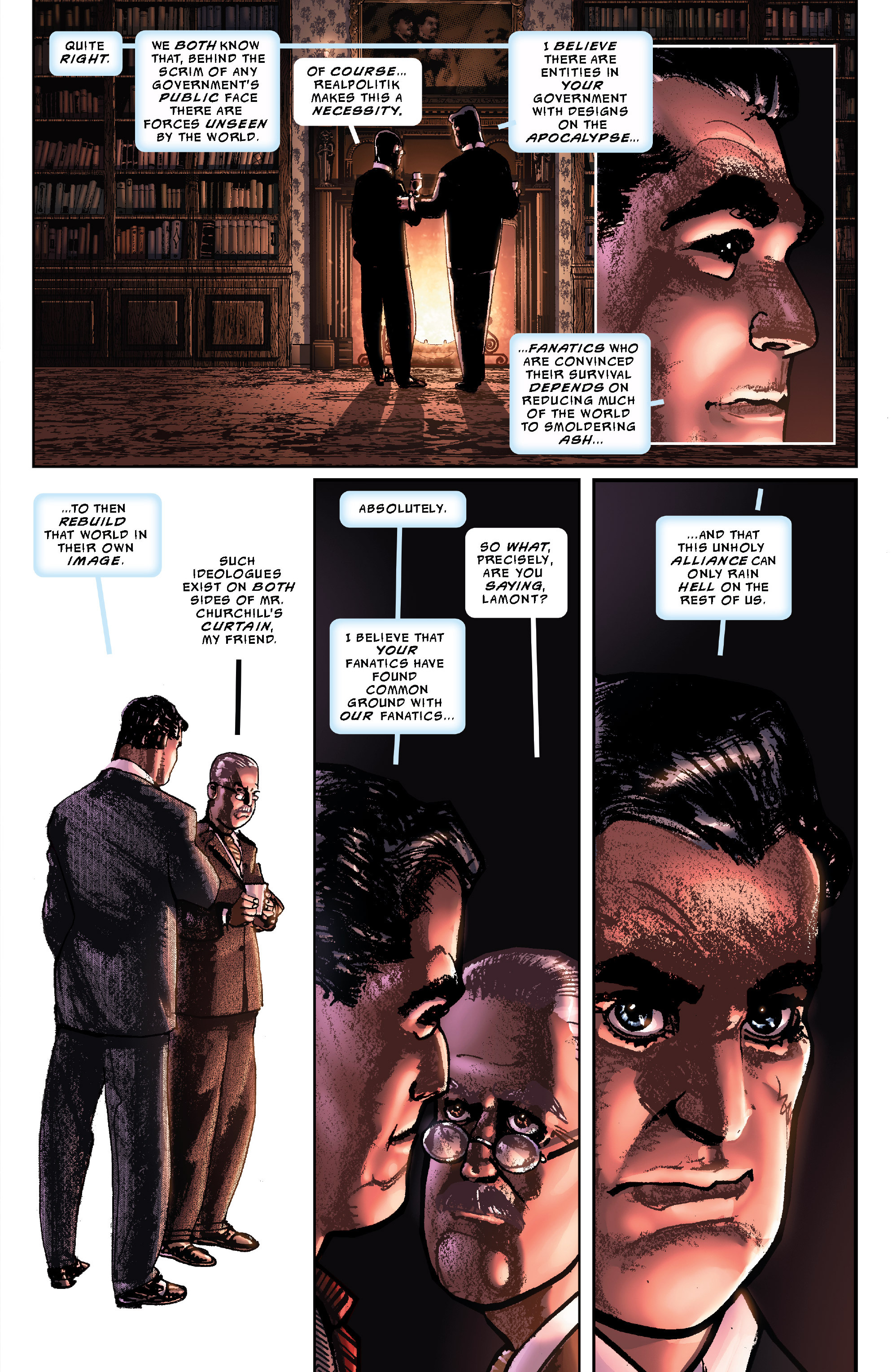 Read online The Shadow: Midnight in Moscow comic -  Issue #5 - 8