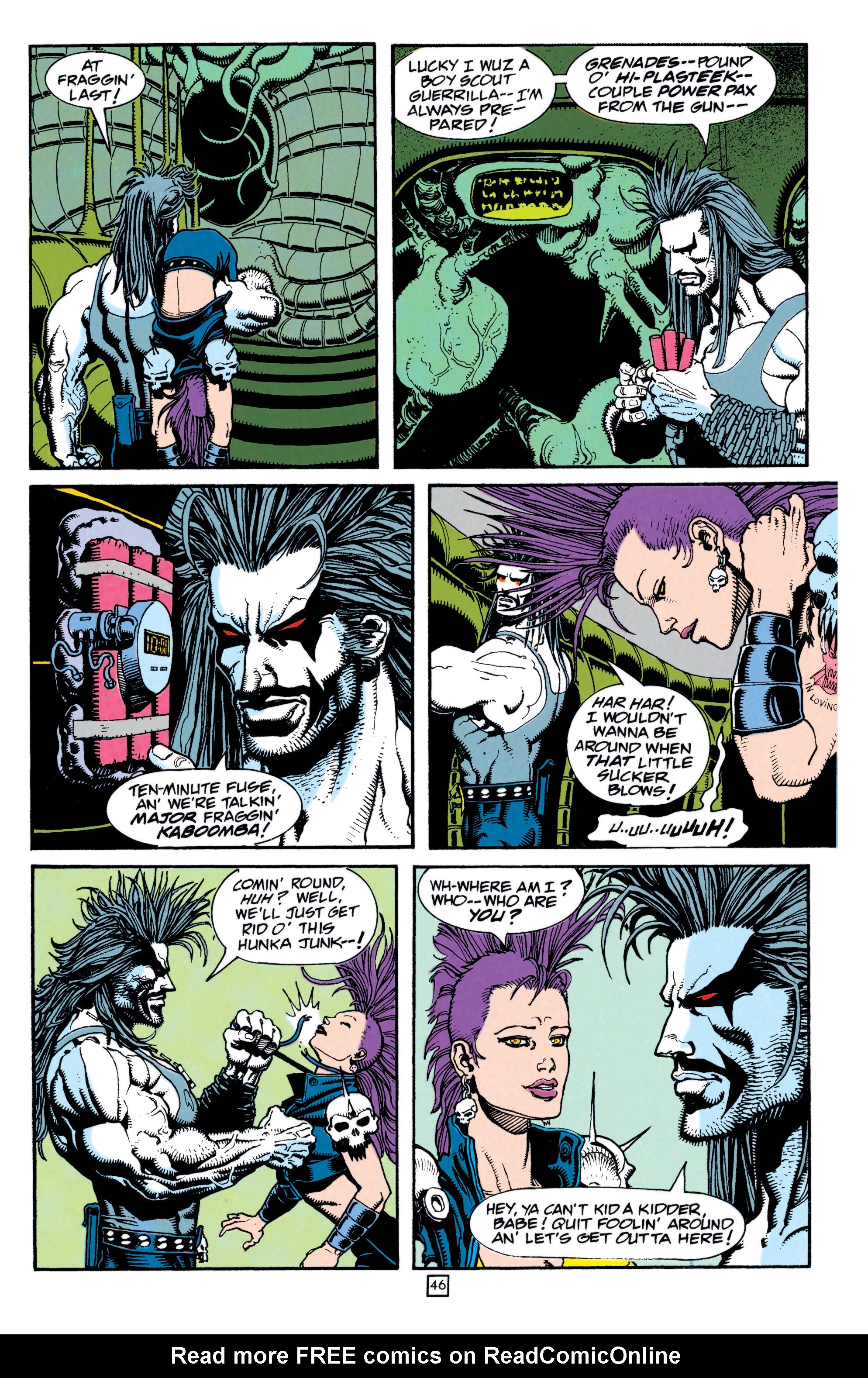 Read online Lobo (1993) comic -  Issue # _Annual 1 - Bloodlines - 47