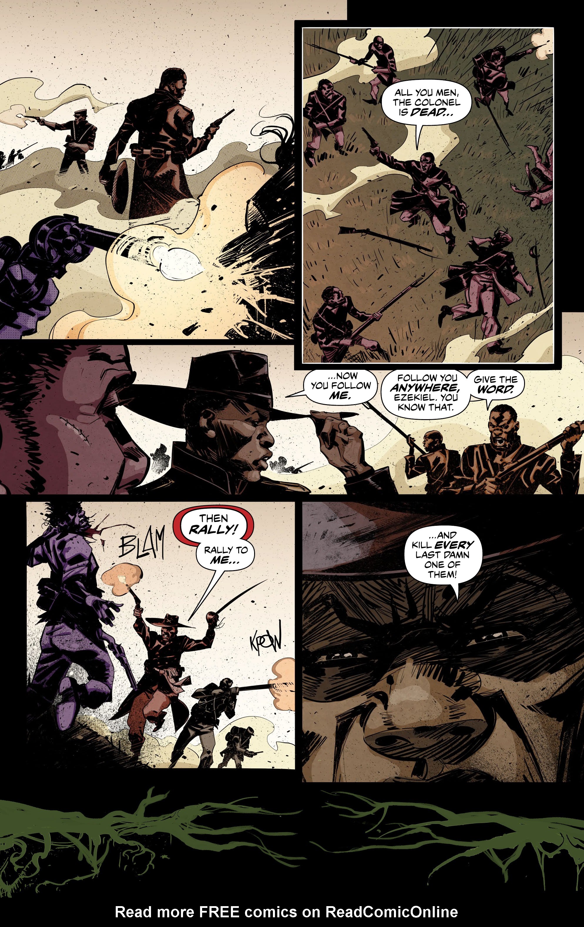 Read online Swamp God comic -  Issue #4 - 16