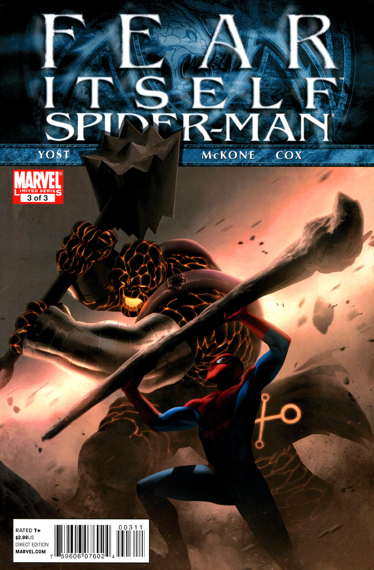 Read online Fear Itself: Spider-Man comic -  Issue #3 - 1