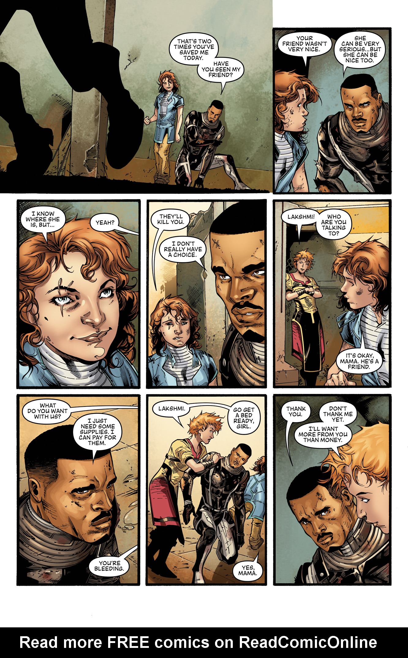 Read online Mass Effect: Foundation comic -  Issue #6 - 11