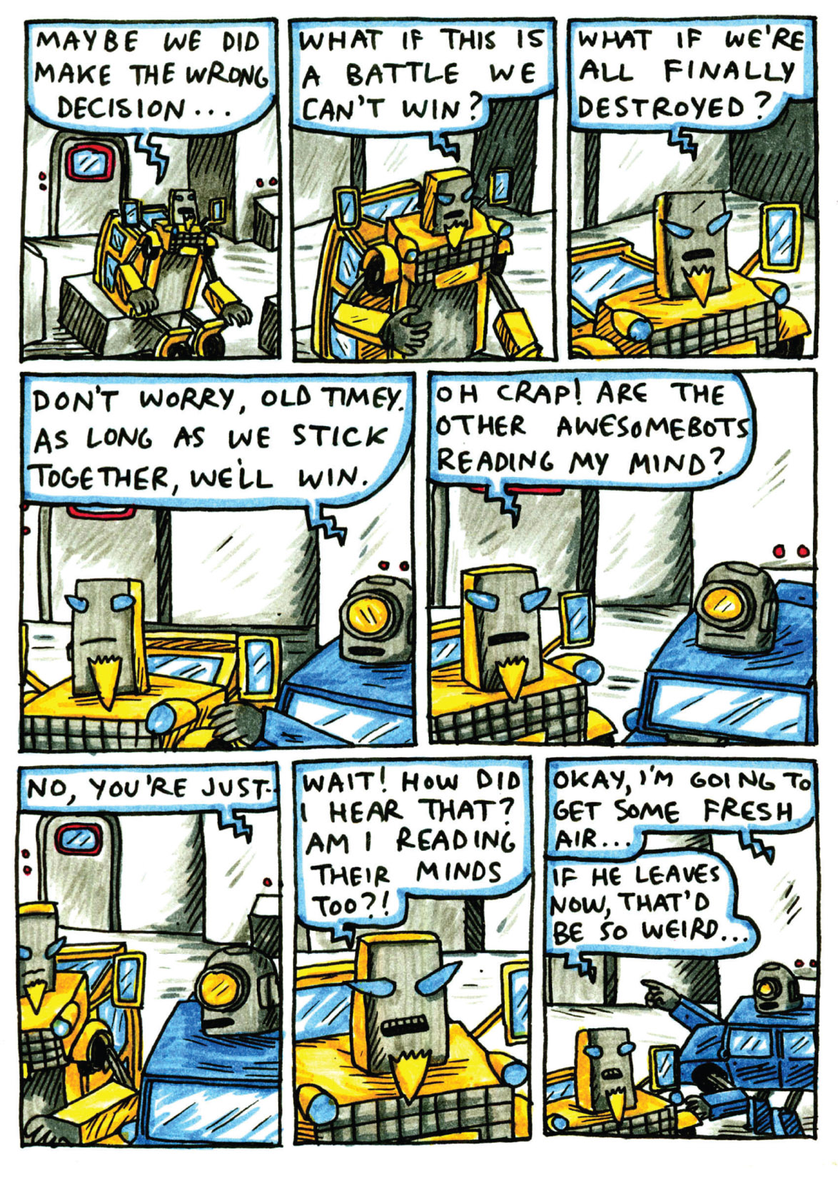 Read online Incredible Change-Bots comic -  Issue # TPB 2 - 117