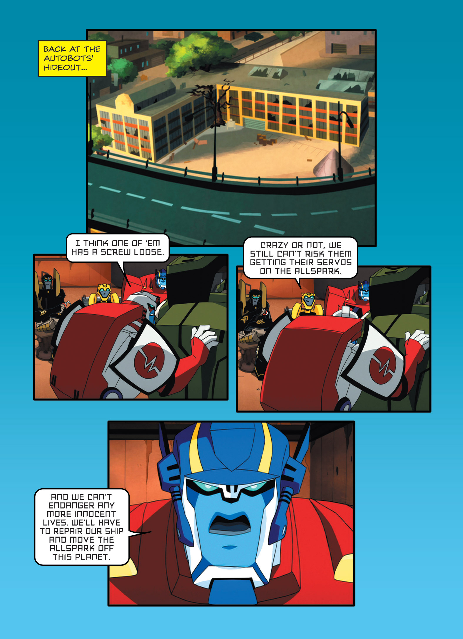 Read online Transformers Animated comic -  Issue #5 - 91