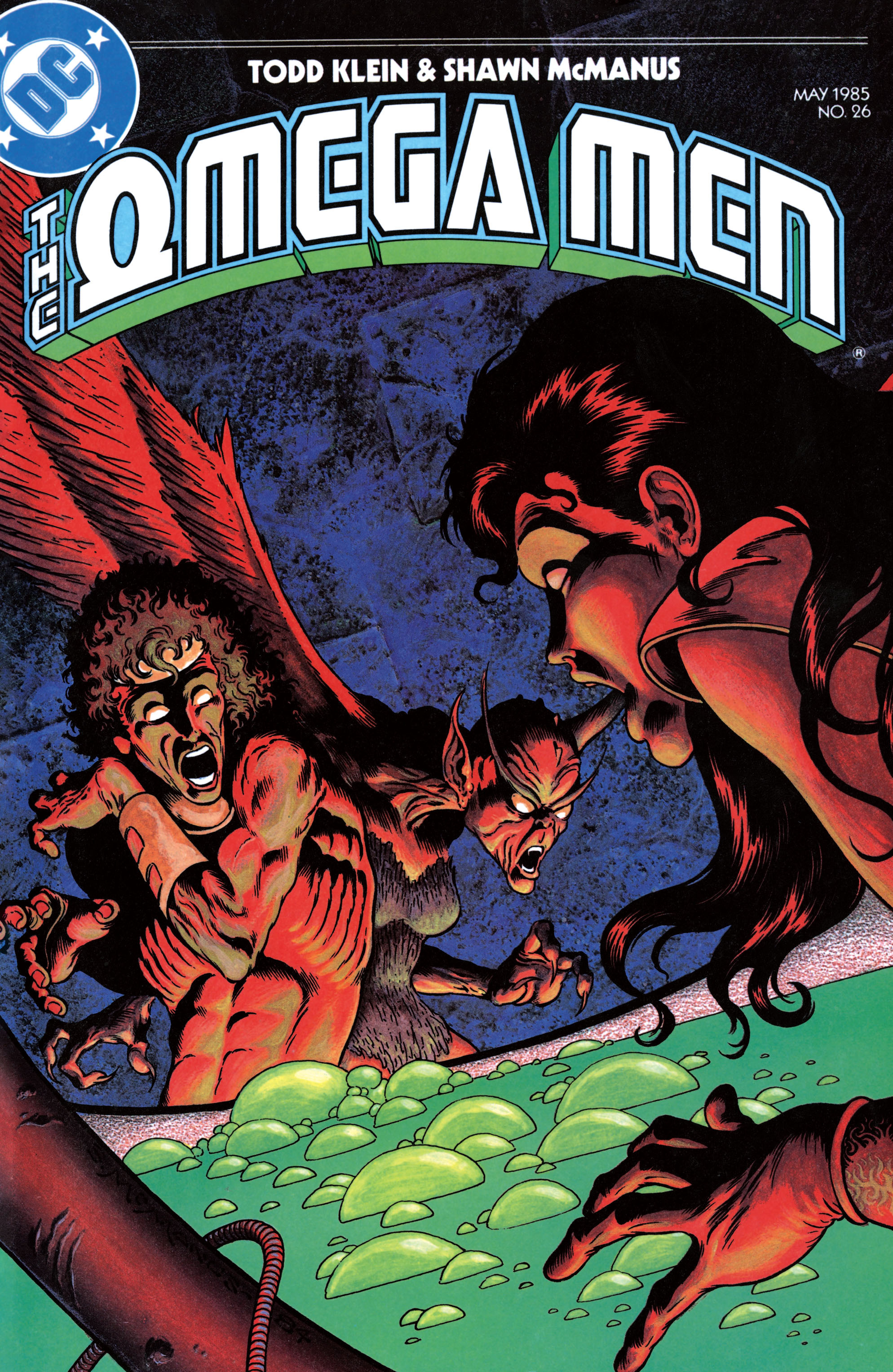 Read online The Omega Men (1983) comic -  Issue #26 - 1