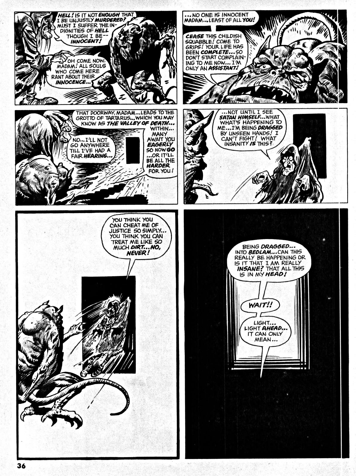 Read online Nightmare (1970) comic -  Issue #4 - 35