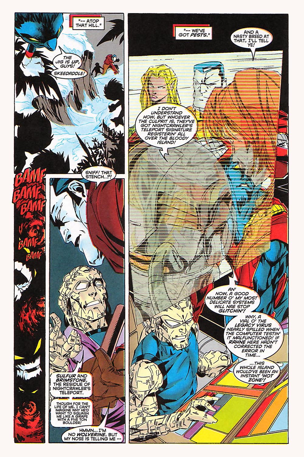 Read online Excalibur (1988) comic -  Issue #118 - 17