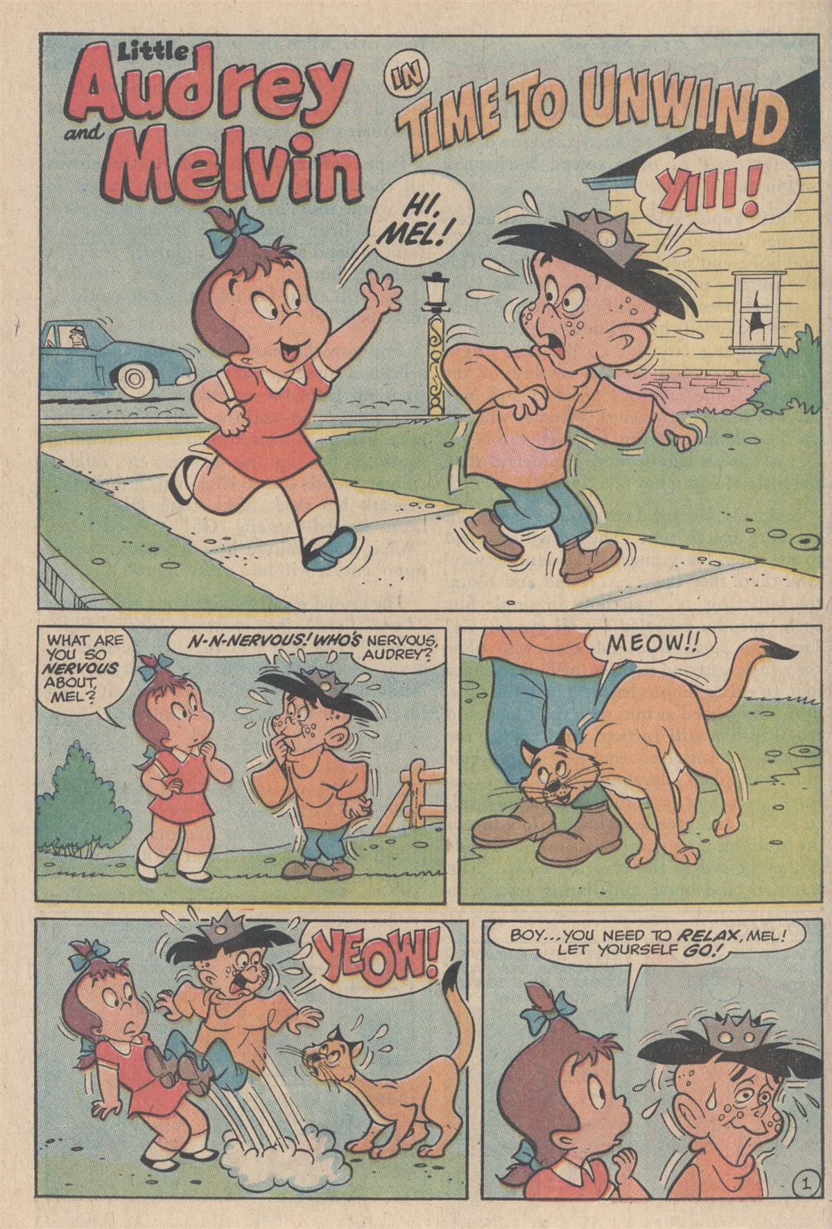 Read online Little Audrey And Melvin comic -  Issue #48 - 28
