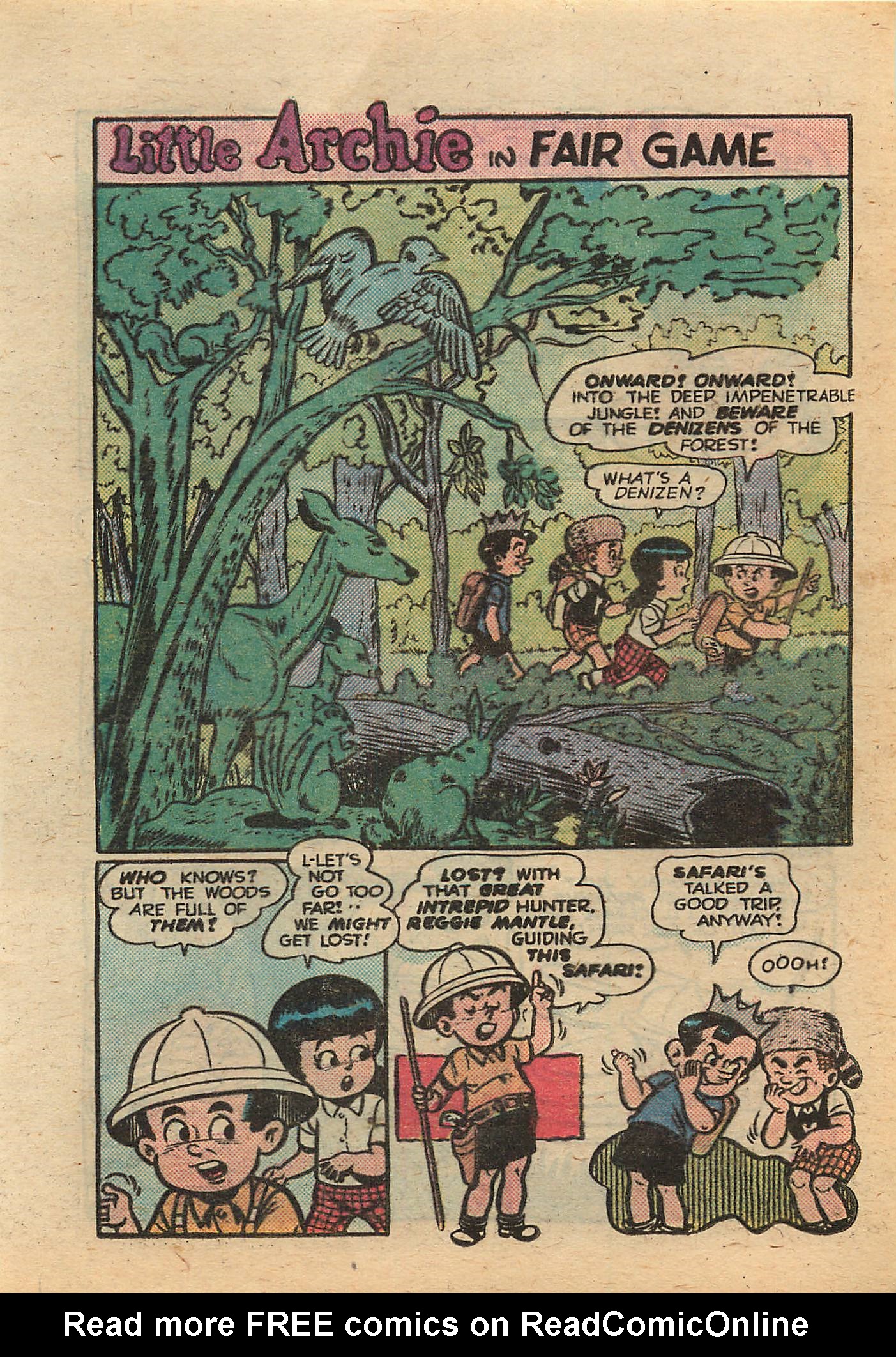 Read online Little Archie Comics Digest Magazine comic -  Issue #3 - 97