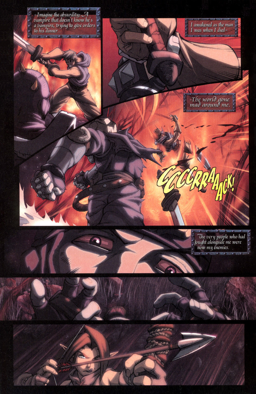 Read online Banished Knights comic -  Issue #1 - 9