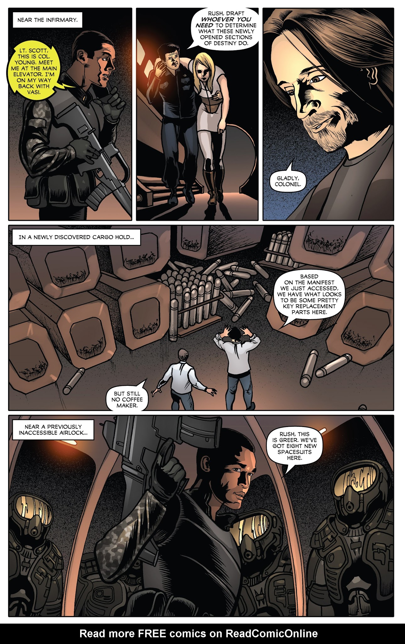 Read online Stargate Universe: Back To Destiny comic -  Issue #3 - 19