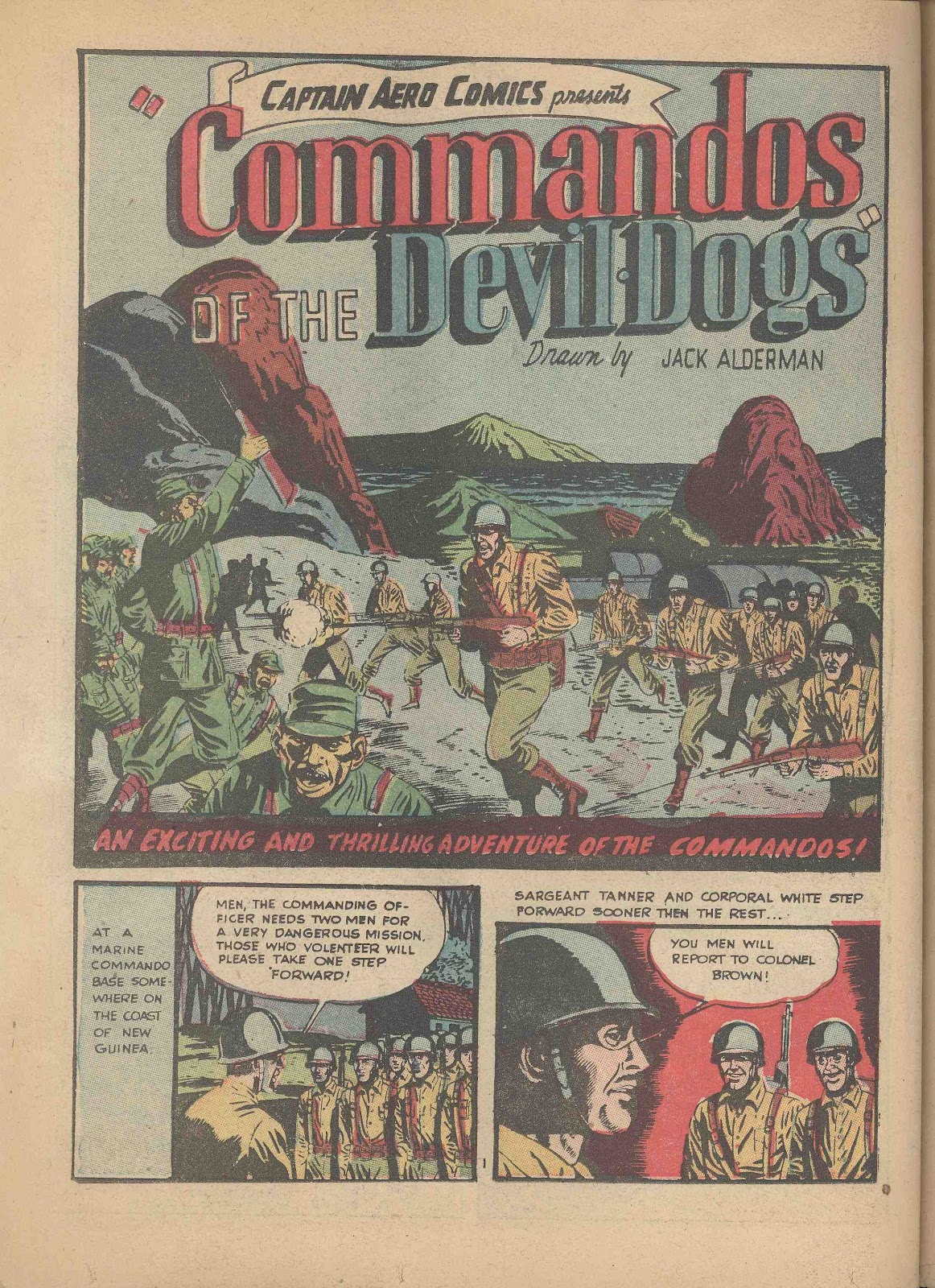 Captain Aero Comics issue 11 - Page 46