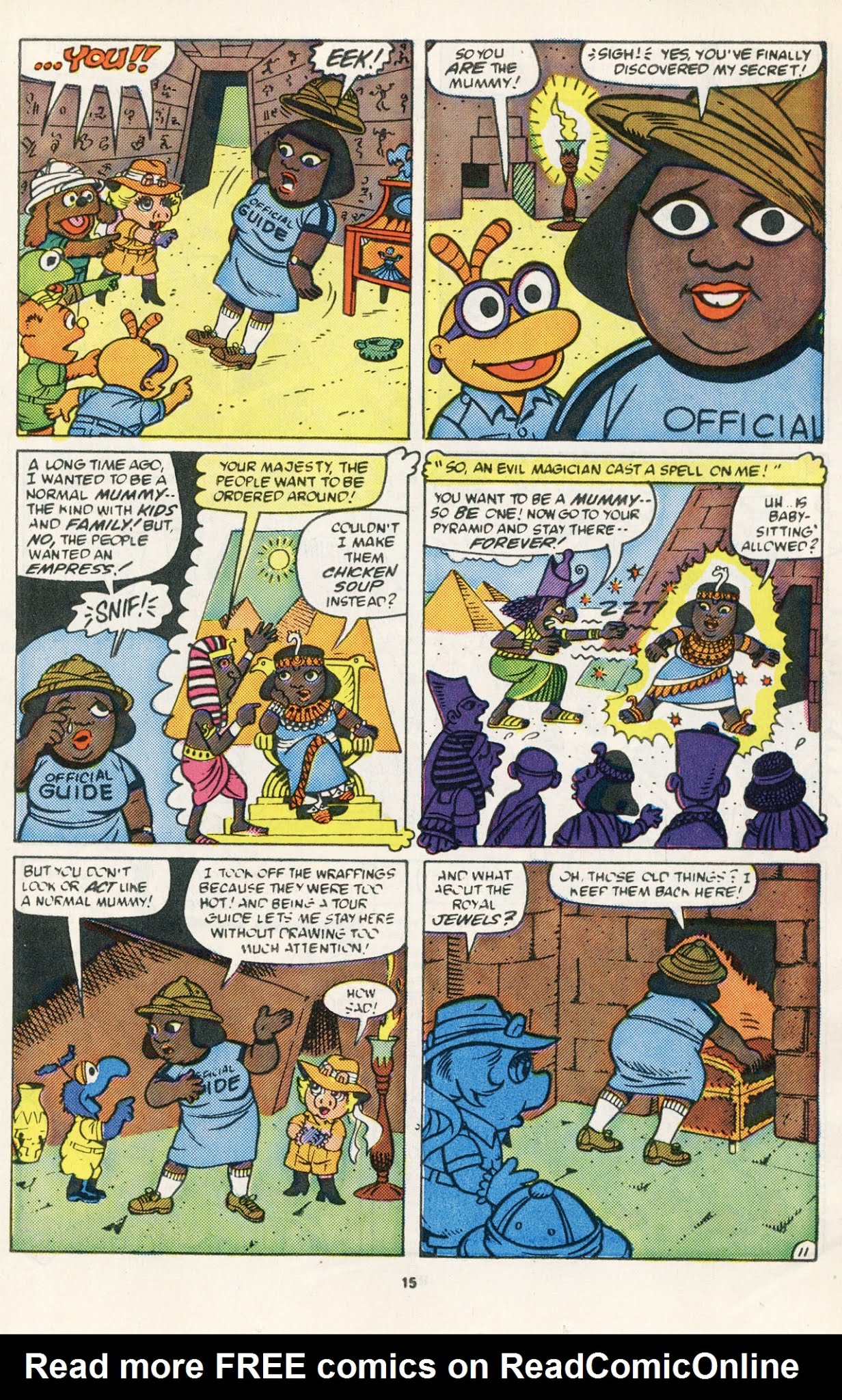 Read online Muppet Babies comic -  Issue #23 - 17