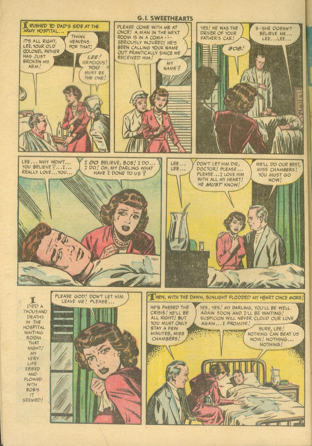 Read online G.I. Sweethearts comic -  Issue #34 - 32