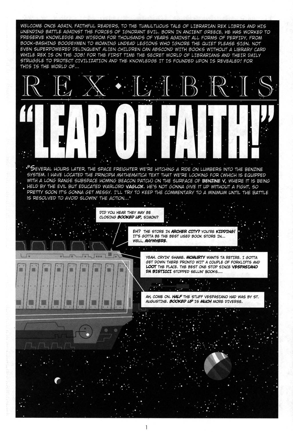 Read online Rex Libris comic -  Issue #3 - 3