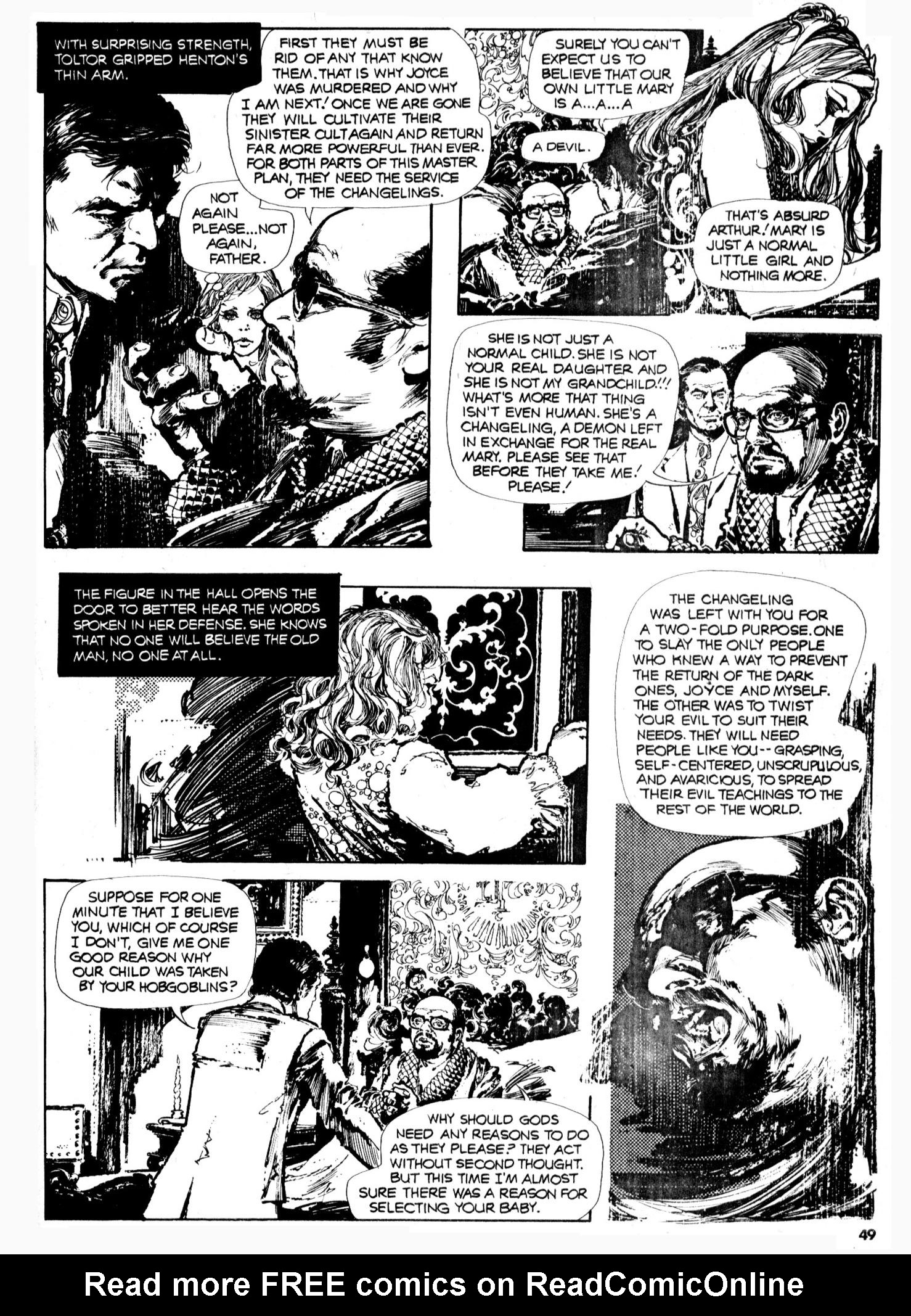 Read online Vampirella (1969) comic -  Issue #37 - 49