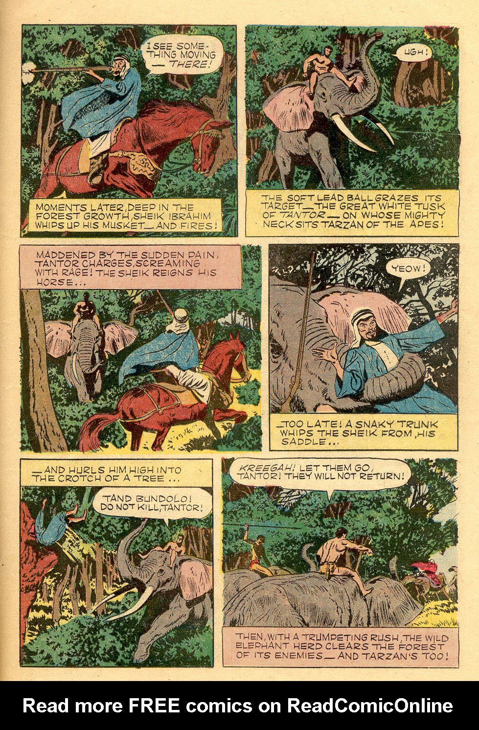 Read online Tarzan (1948) comic -  Issue #47 - 33