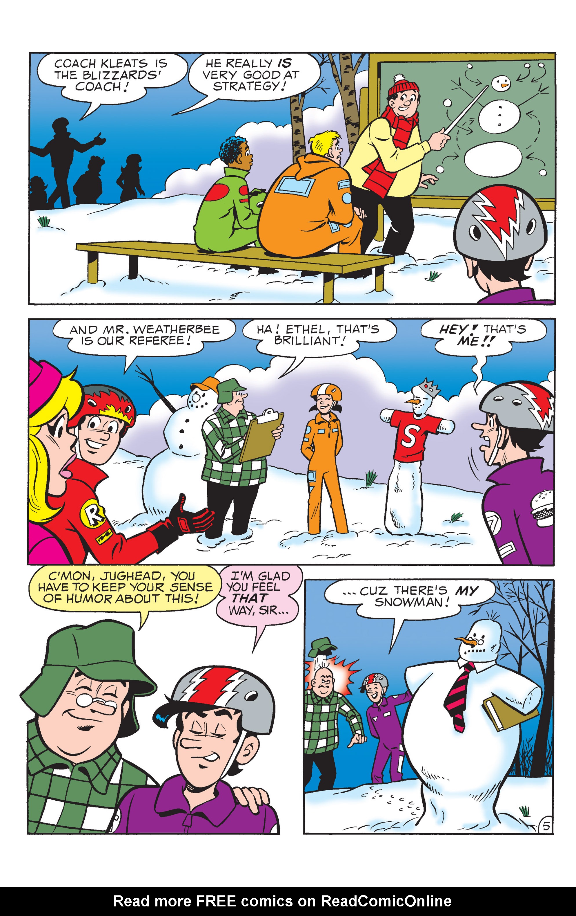 Read online B&V Friends: Snow Day! comic -  Issue # TPB - 47