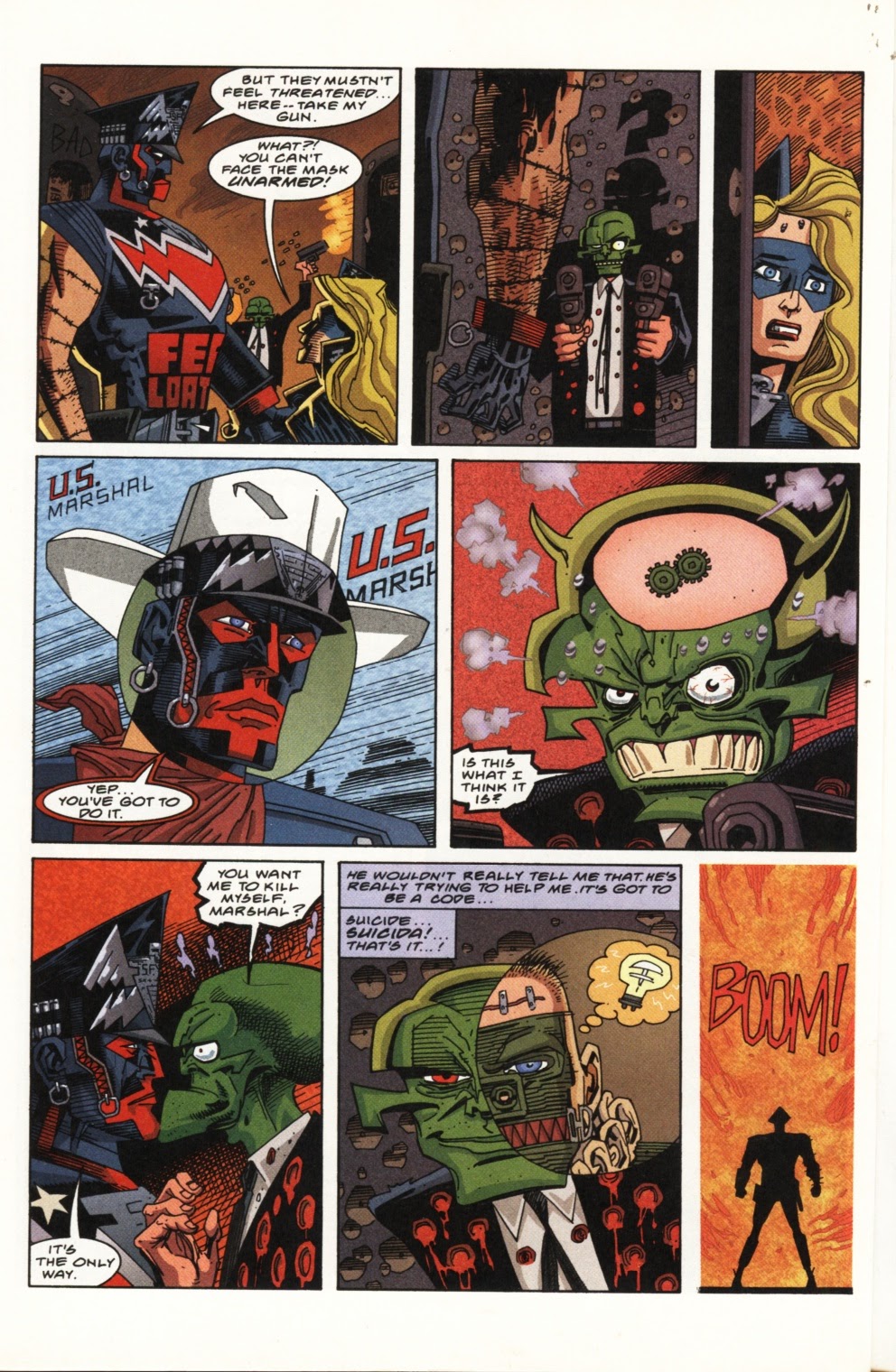 Read online The Mask/Marshal Law comic -  Issue #2 - 14