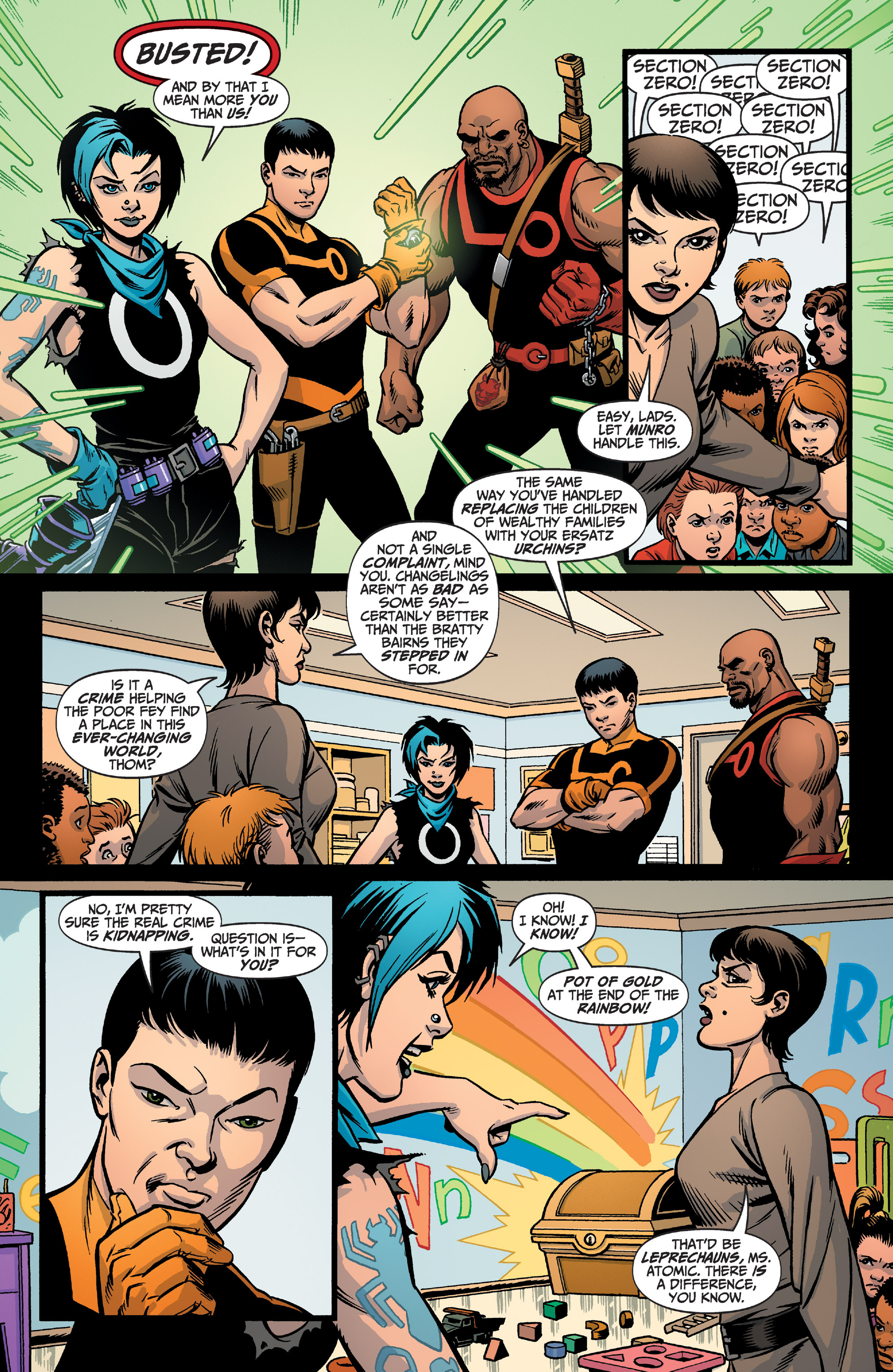 Read online Section Zero (2019) comic -  Issue #4 - 8