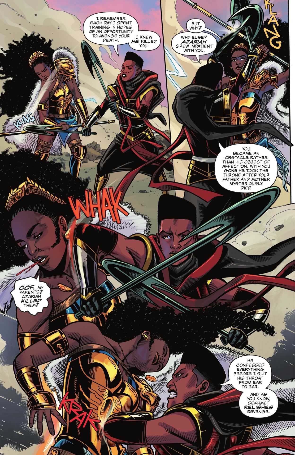 Read online Nubia: Queen of the Amazons comic -  Issue #3 - 15