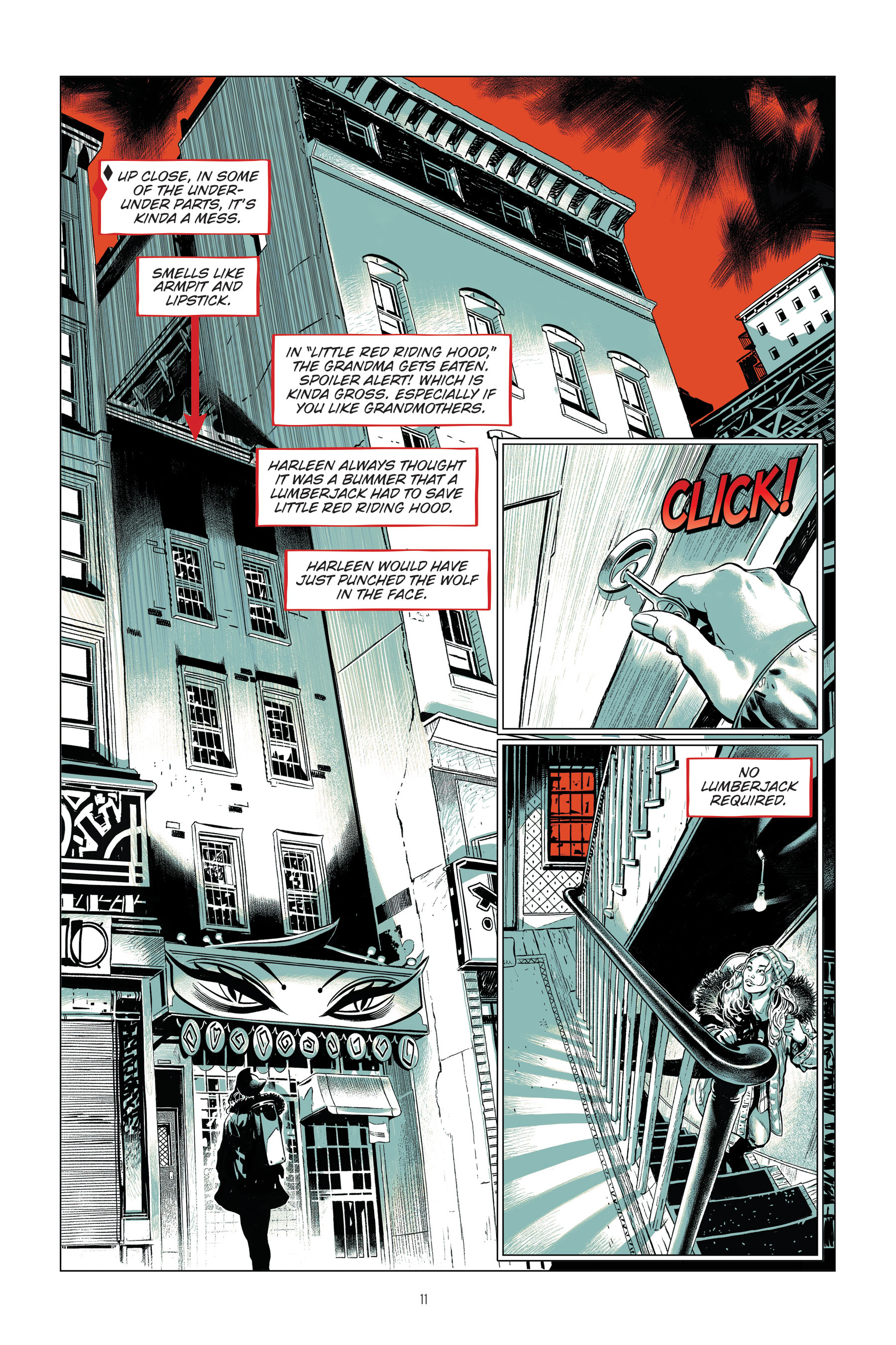 Read online Harley Quinn: Breaking Glass comic -  Issue # TPB (Part 1) - 12