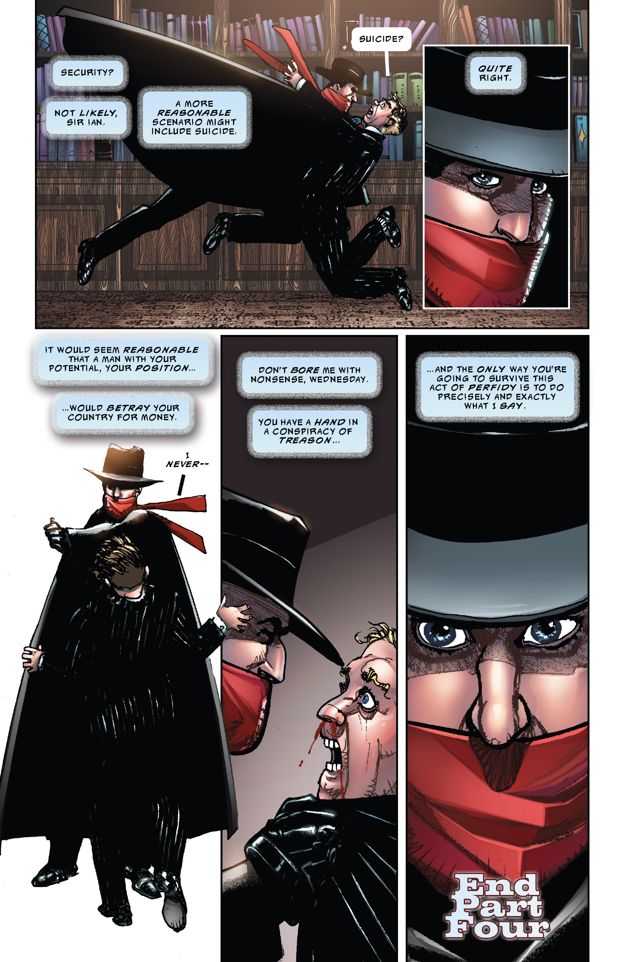Read online The Shadow: Midnight in Moscow comic -  Issue #4 - 21