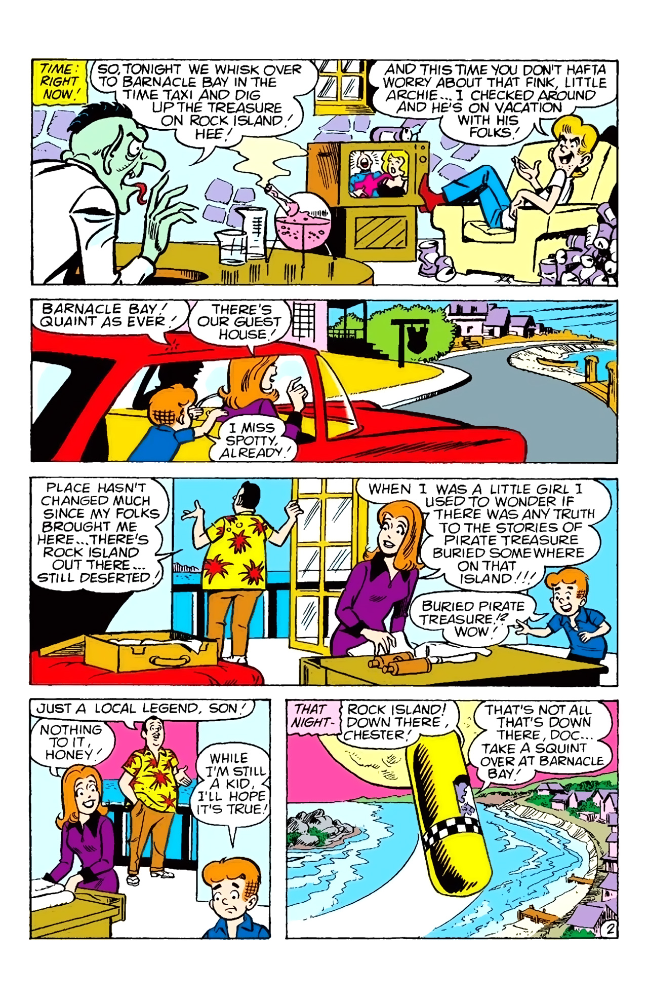 Read online Archie's Buried Treasure comic -  Issue # TPB - 62