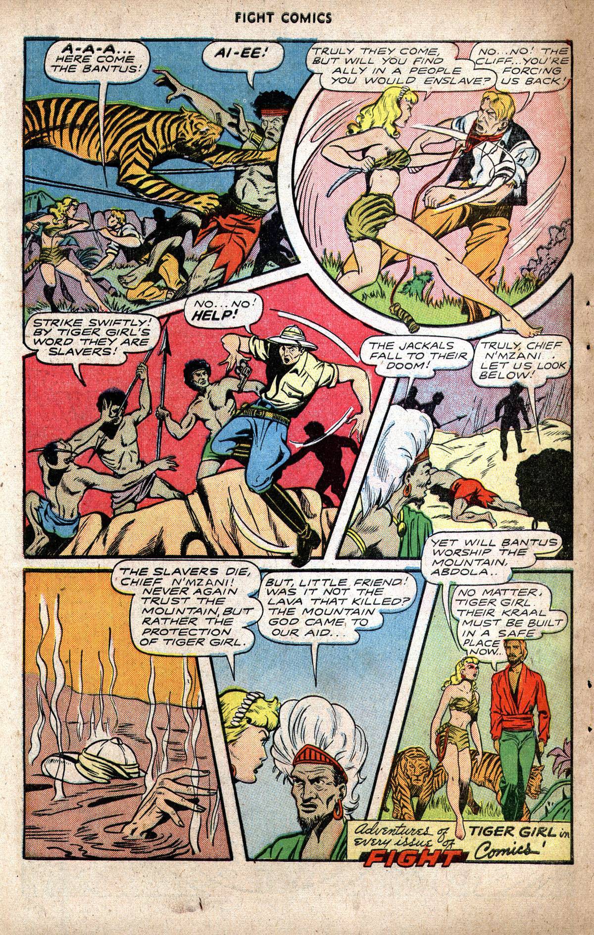 Read online Fight Comics comic -  Issue #49 - 50