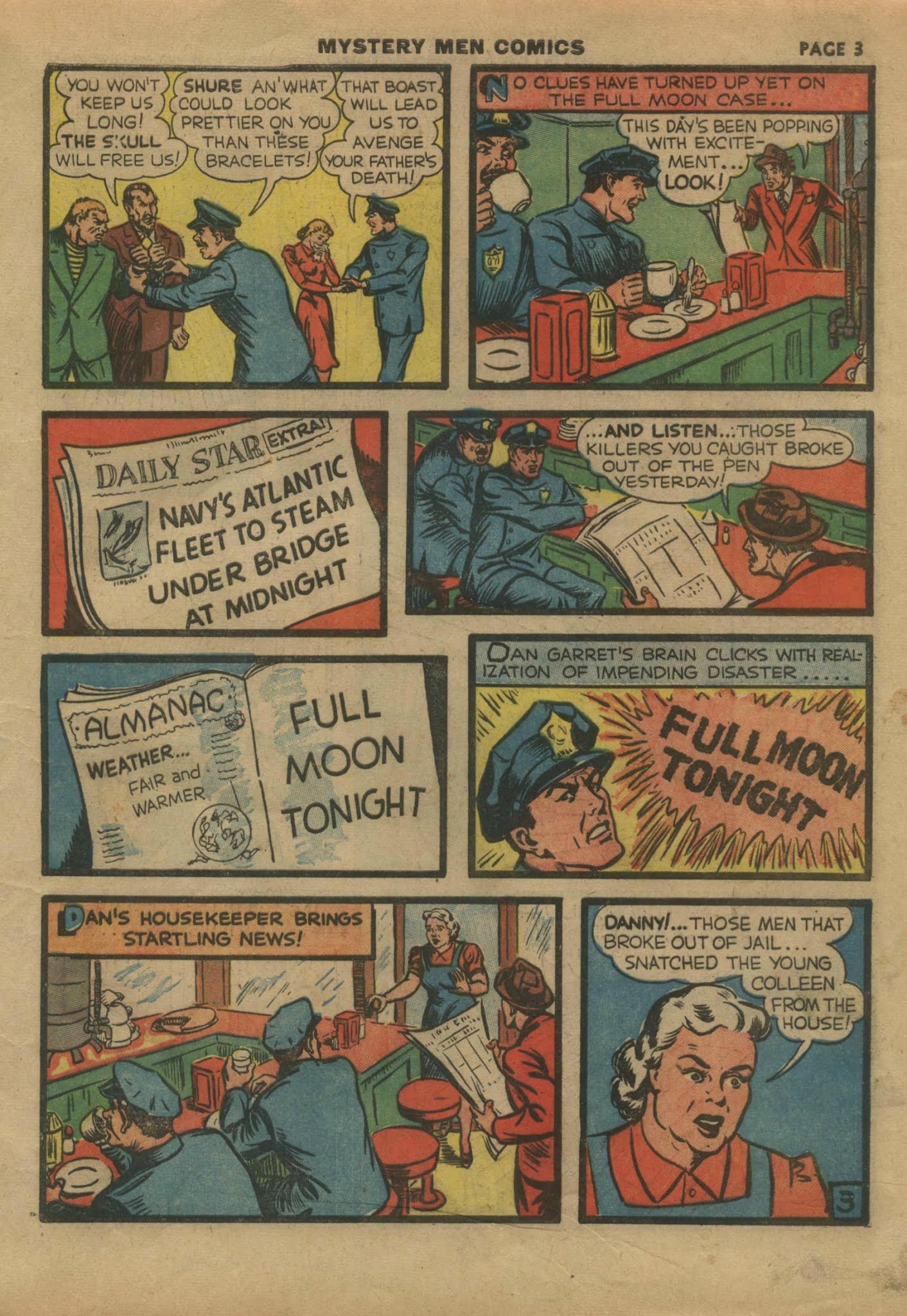 Read online Mystery Men Comics comic -  Issue #14 - 5