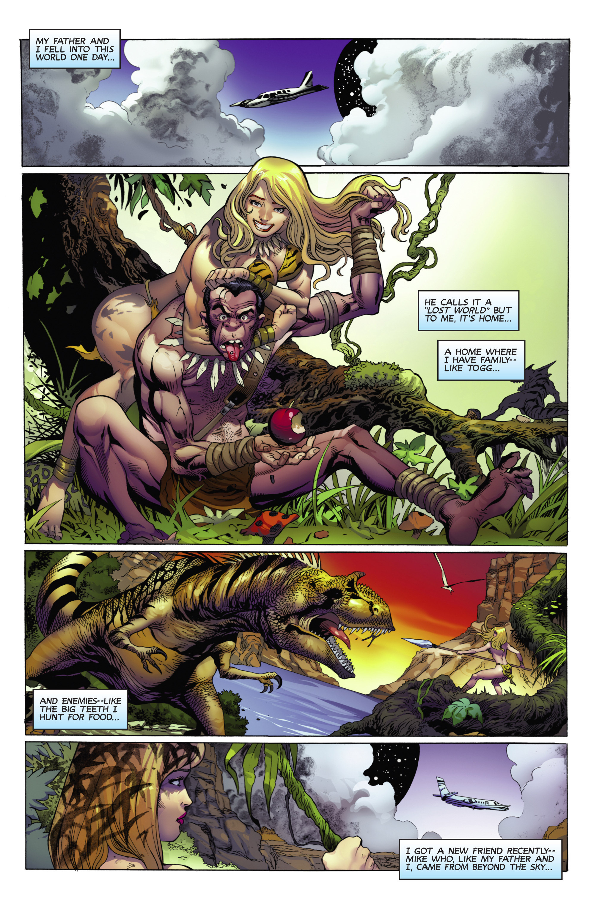 Read online Jungle Girl: Season Three comic -  Issue #1 - 3