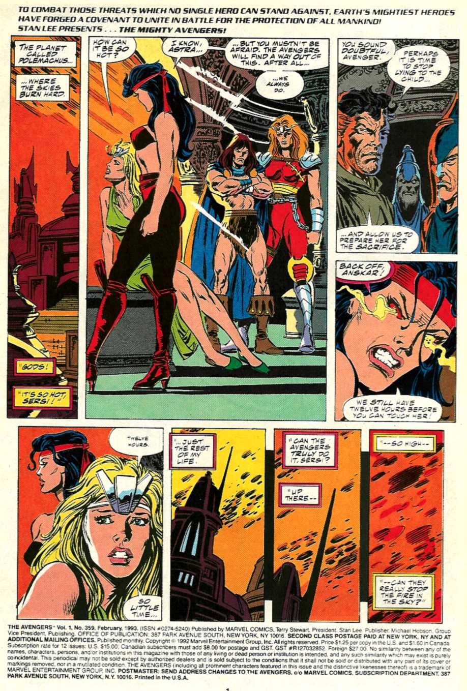 The Avengers (1963) issue 359 - Page 2