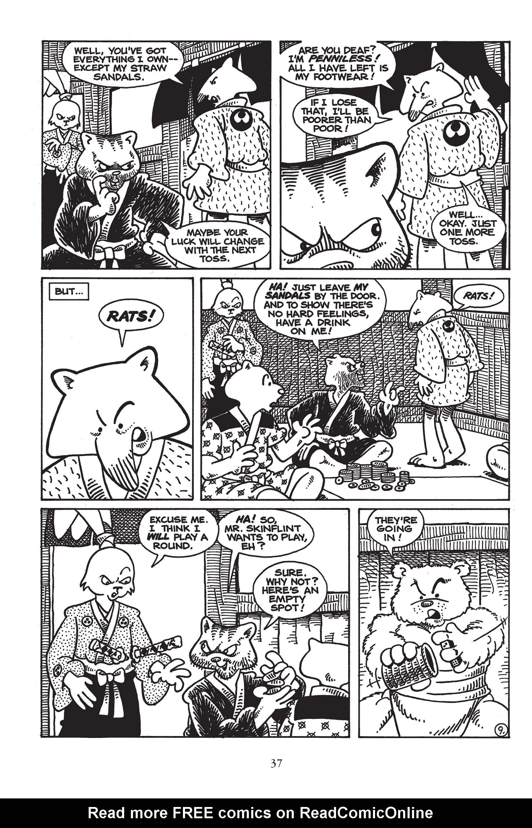 Read online Usagi Yojimbo (1987) comic -  Issue # _TPB 5 - 37